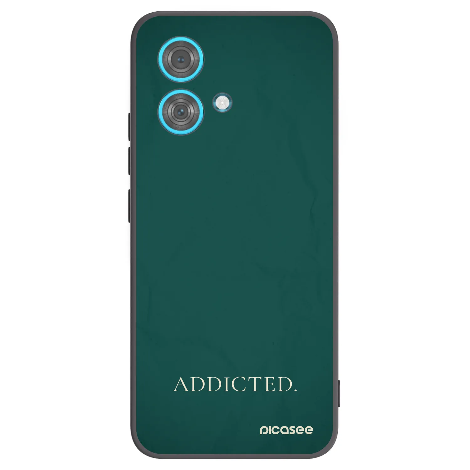 Picasee silikonový černý obal pro Motorola Edge 40 Neo - Addicted