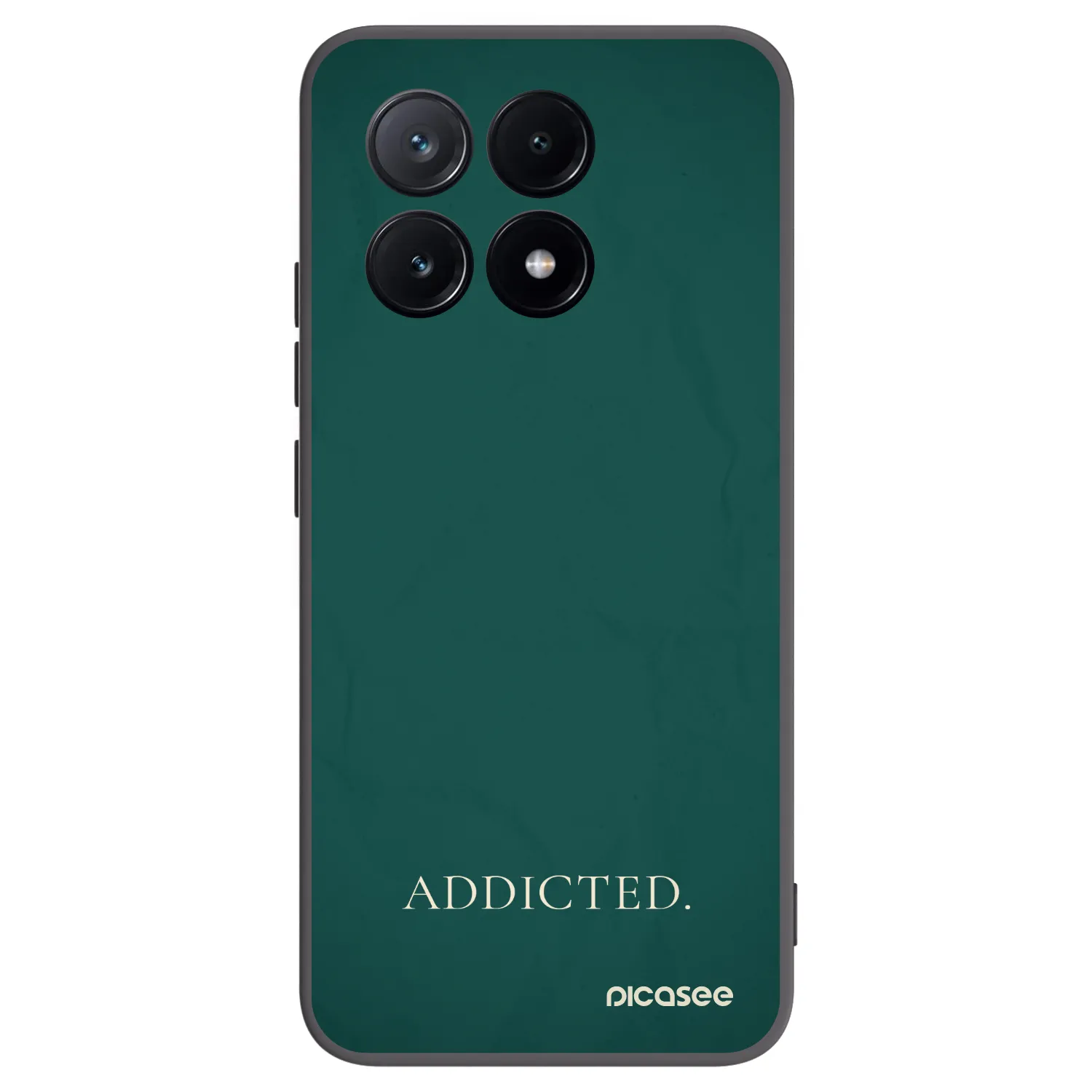 Picasee silikonový černý obal pro Xiaomi Poco X6 Pro - Addicted
