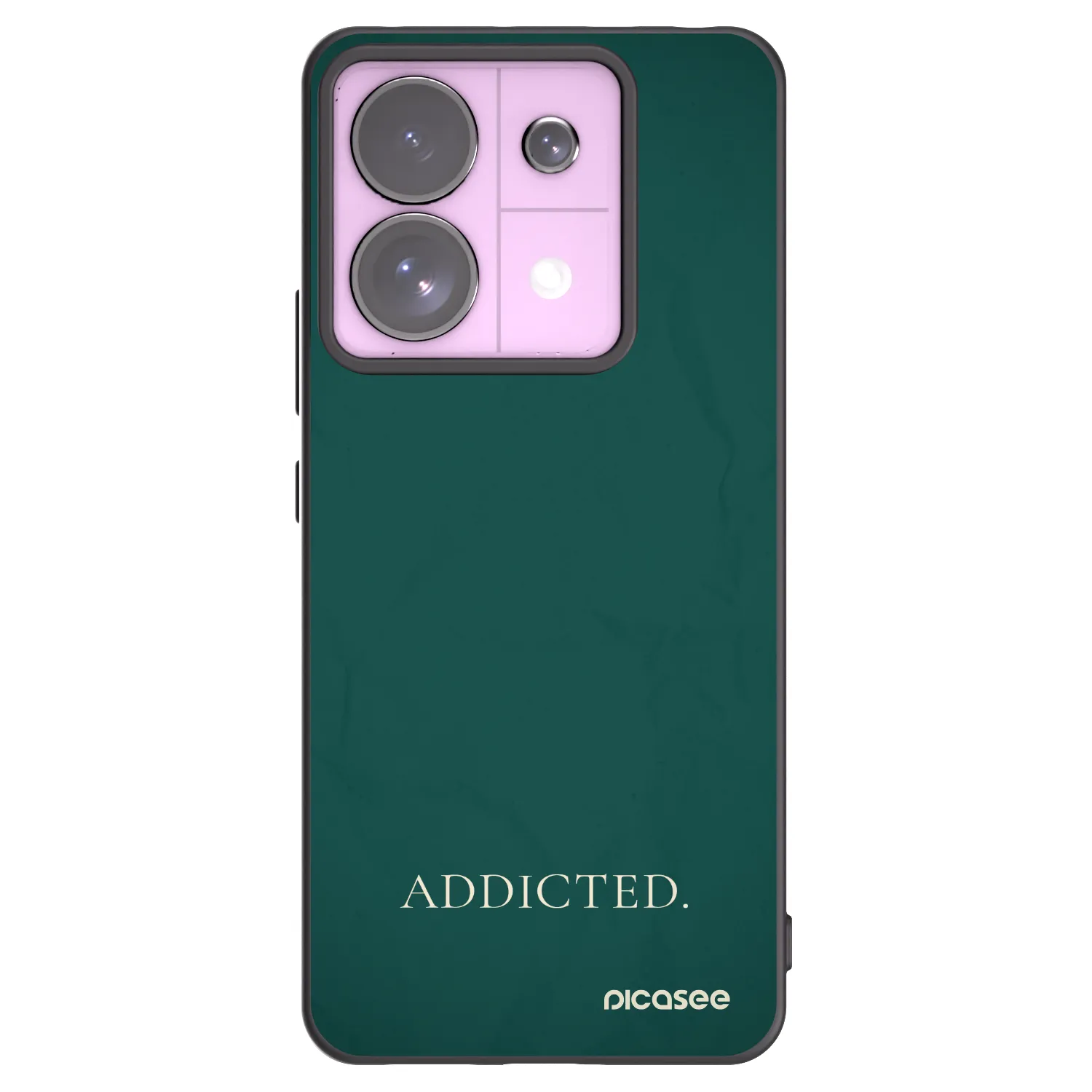 Picasee silikonový černý obal pro Xiaomi Redmi Note 13 Pro 5G - Addicted