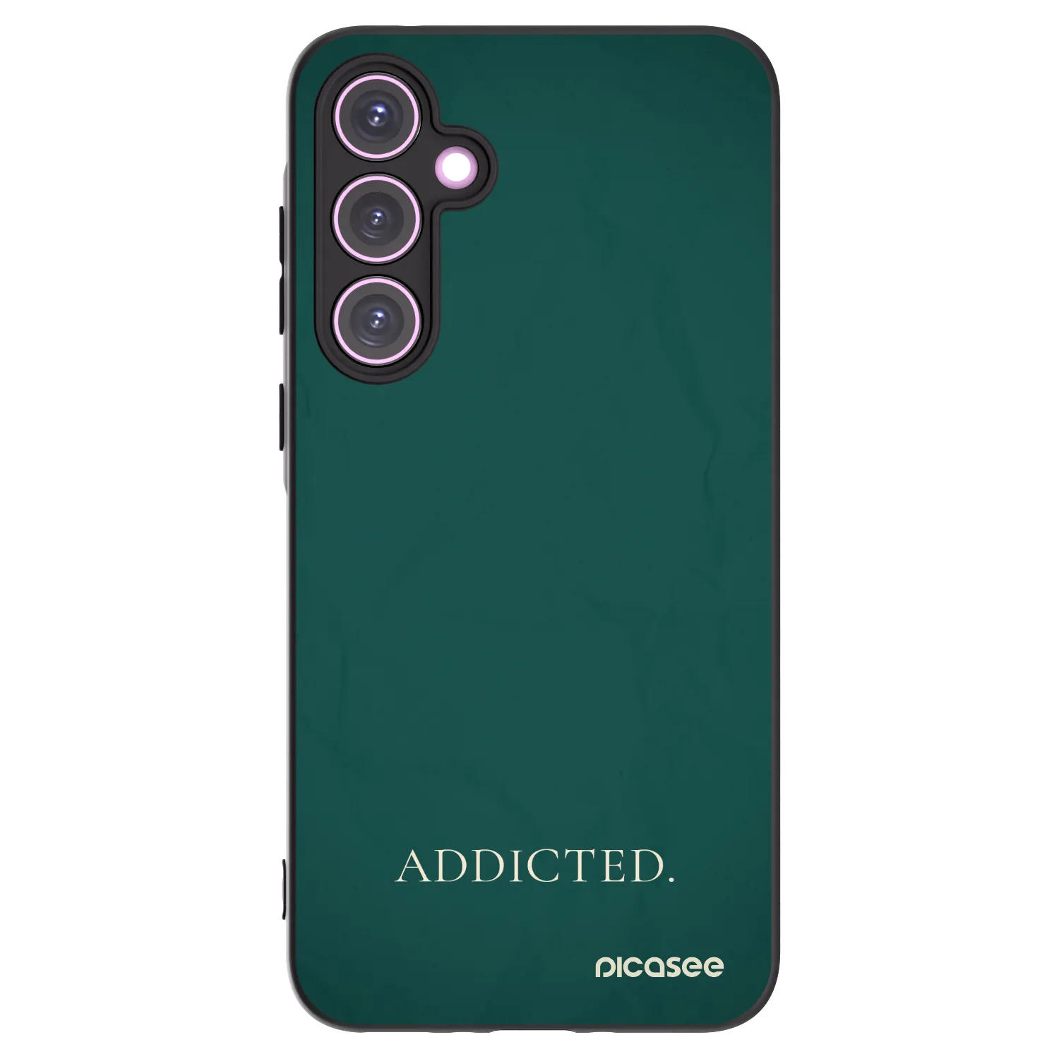 Picasee silikonový černý obal pro Samsung Galaxy A35 5G A356B - Addicted
