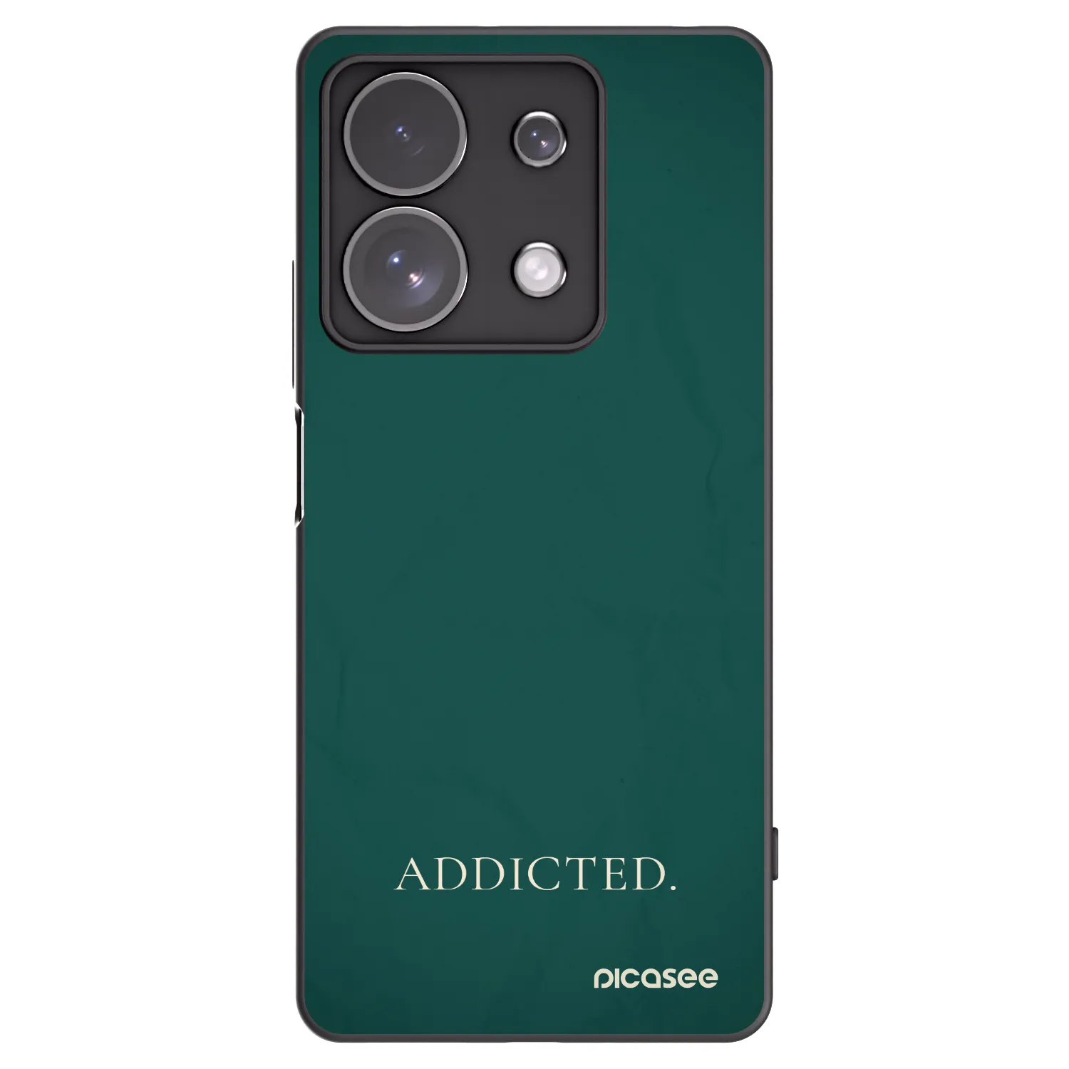 Picasee silikonový černý obal pro Xiaomi Redmi Note 13 Pro 4G - Addicted