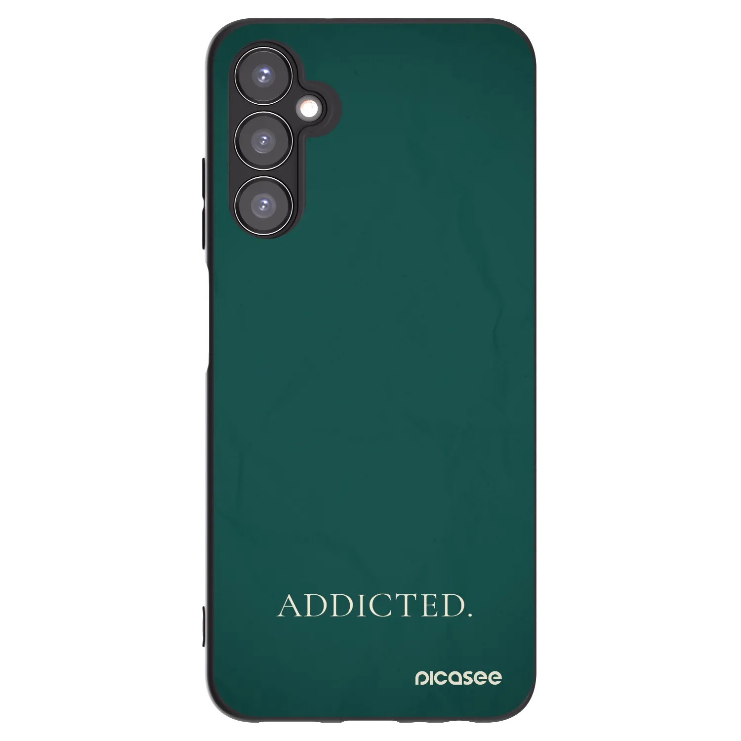 Picasee silikonový černý obal pro Samsung Galaxy A05s A057G - Addicted