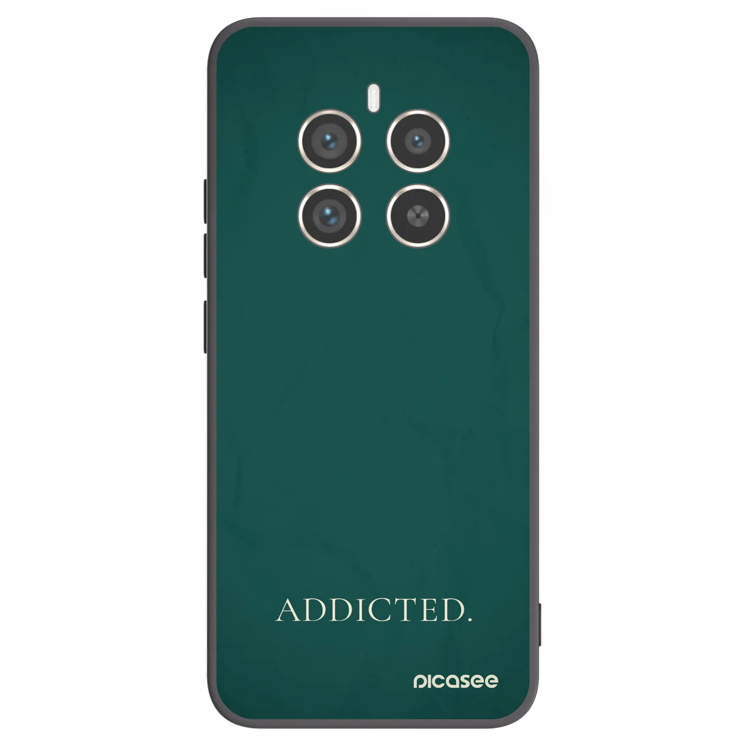 Picasee silikonový černý obal pro Realme 12 Pro 5G - Addicted