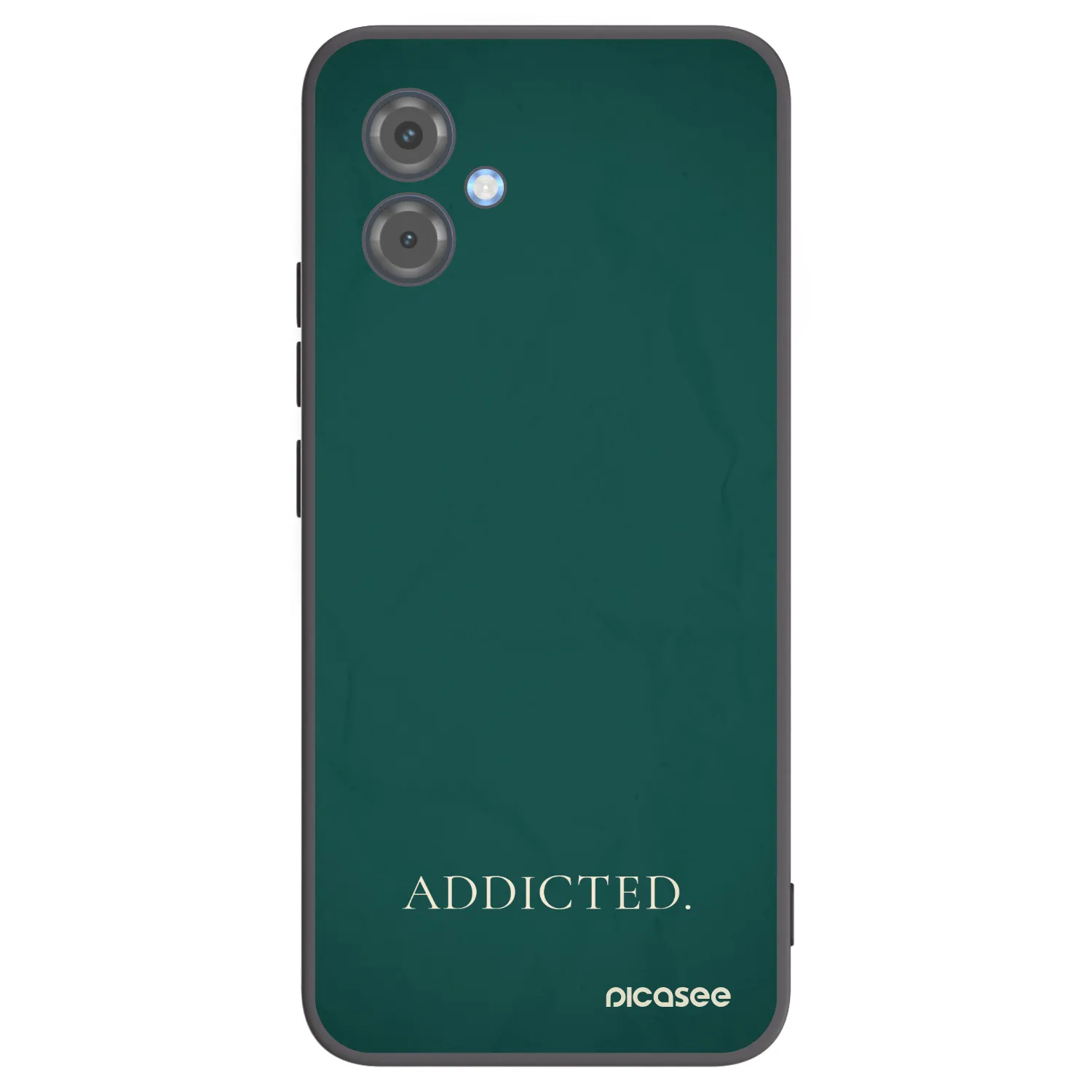 Picasee silikonový černý obal pro Motorola Moto G14 - Addicted