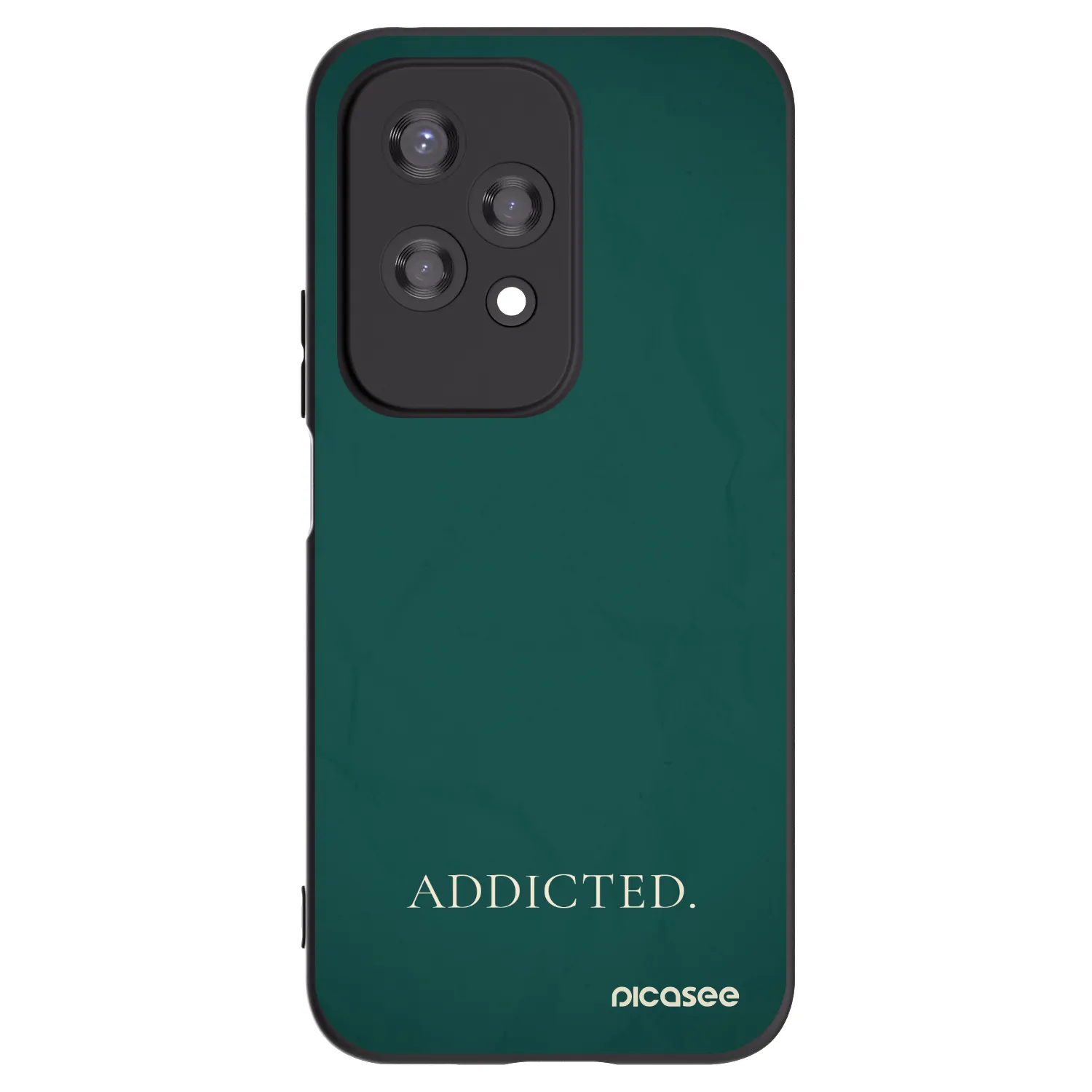Picasee silikonový černý obal pro Honor 200 Lite - Addicted