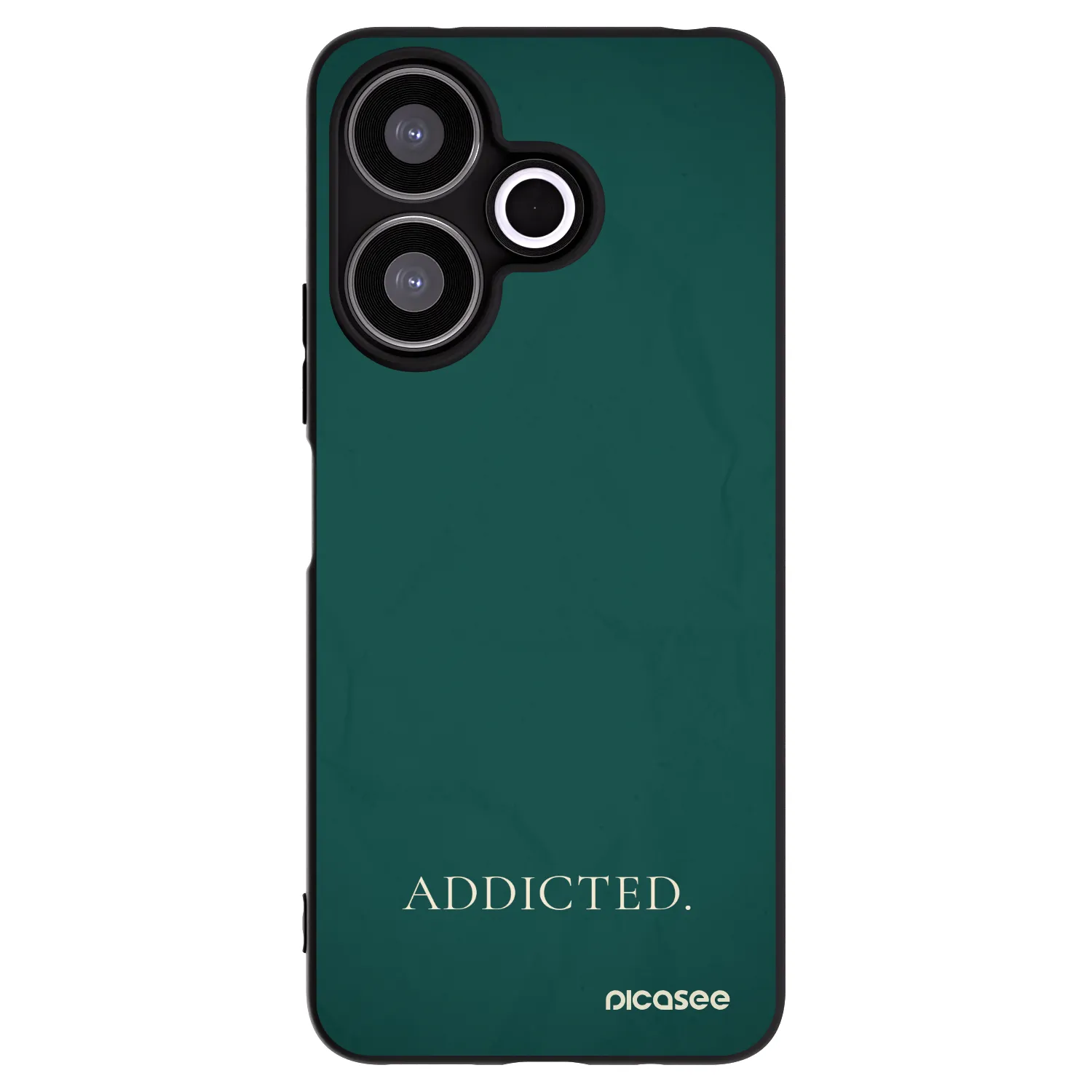 Picasee silikonový černý obal pro Xiaomi Redmi 13 4G - Addicted