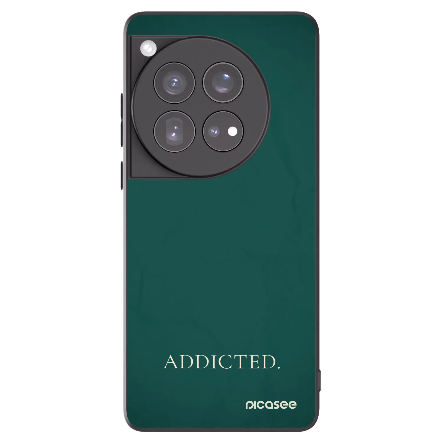 Picasee silikonový černý obal pro OnePlus 12 5G - Addicted