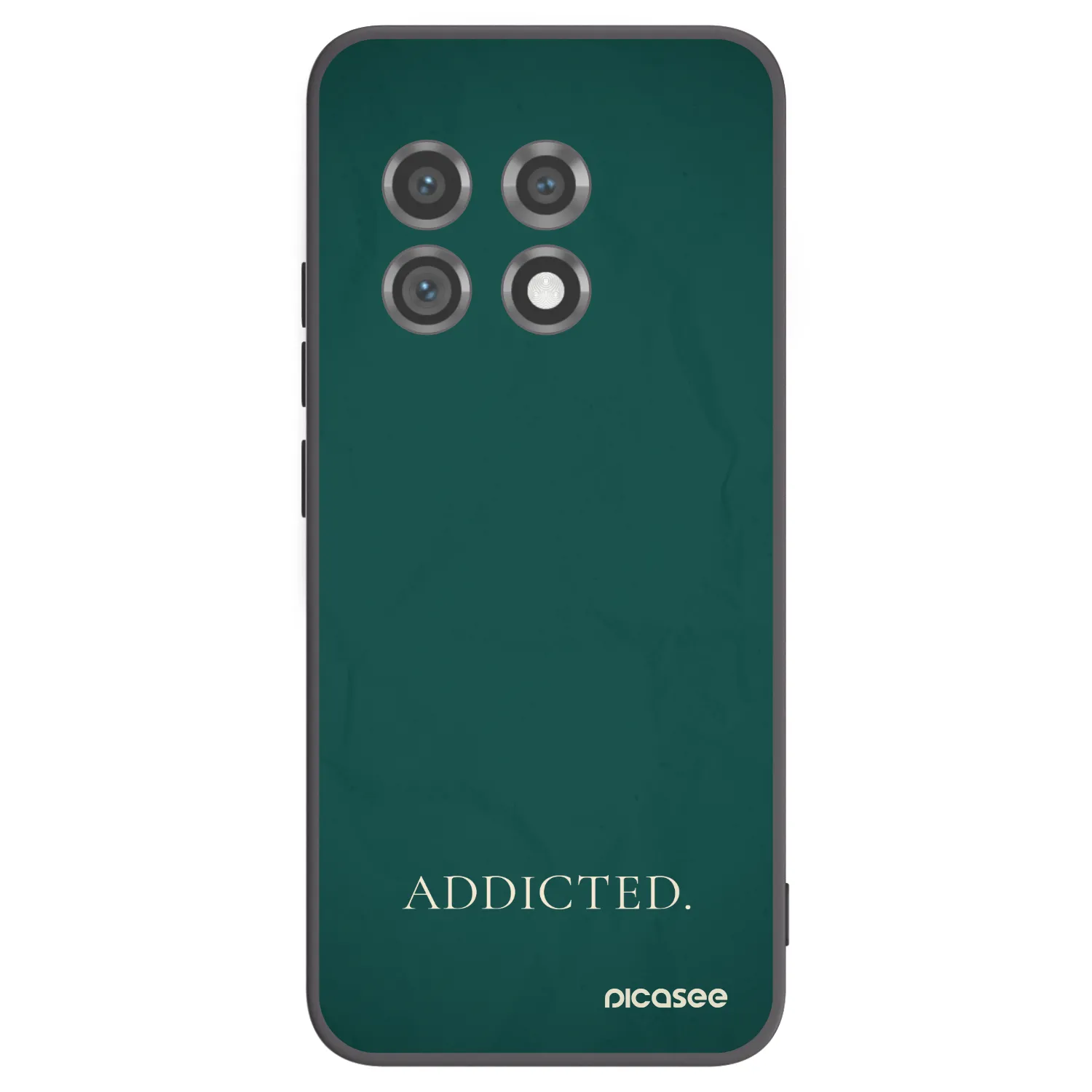 Picasee silikonový černý obal pro OnePlus 11 5G - Addicted