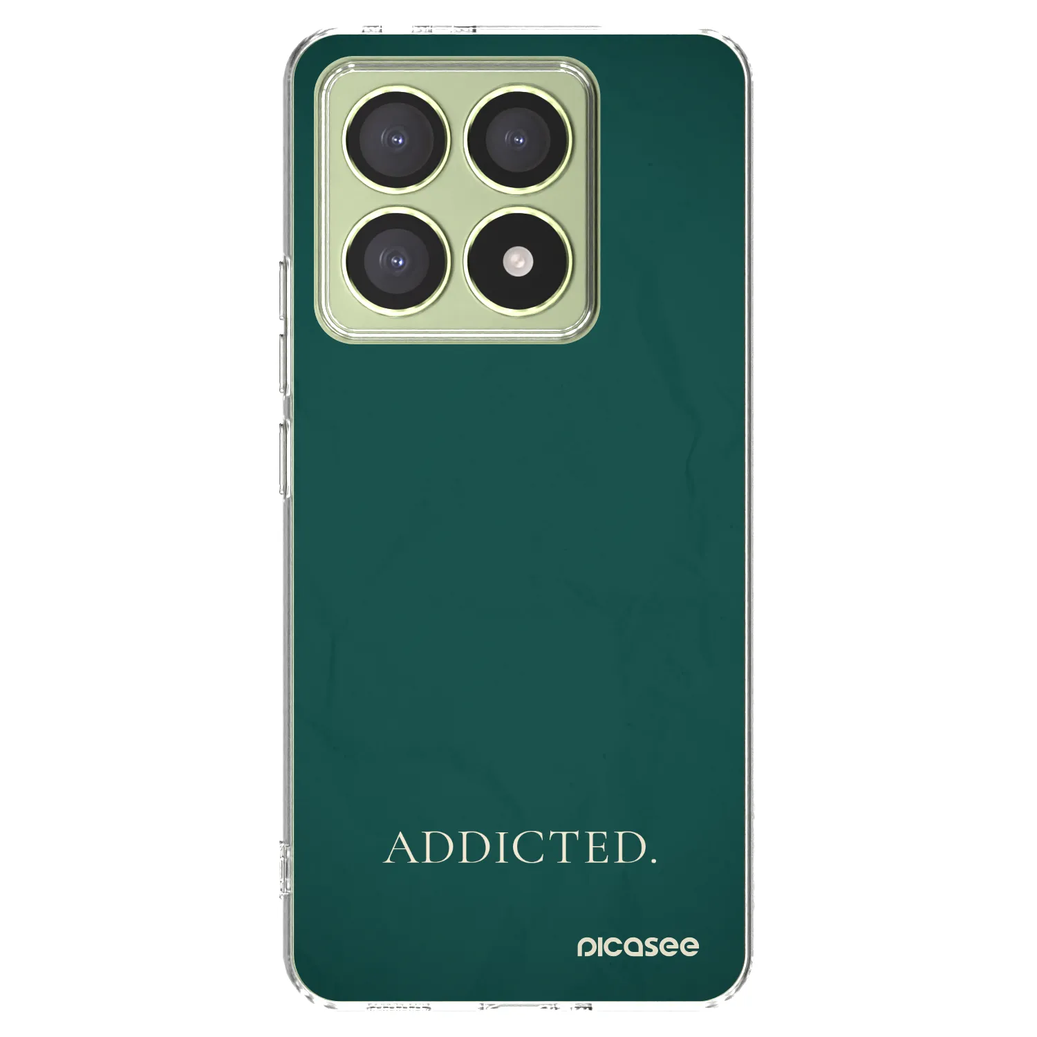 Picasee silikonový průhledný obal pro Xiaomi 14T - Addicted