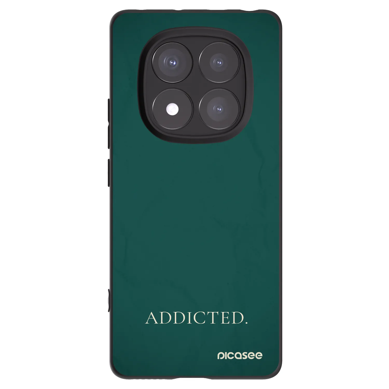 Picasee silikonový černý obal pro Xiaomi Redmi Note 14 Pro+ 5G - Addicted