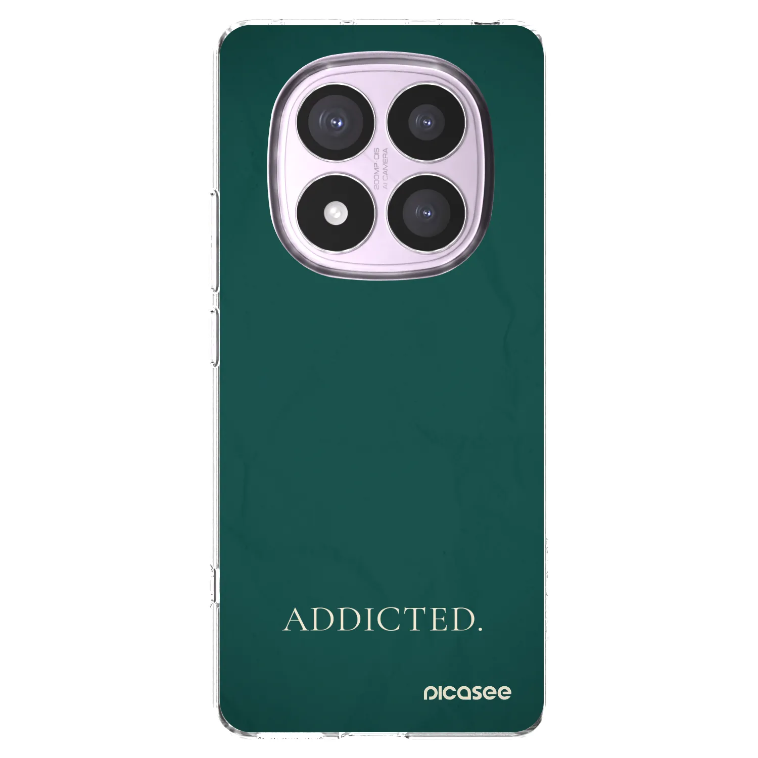 Picasee silikonový průhledný obal pro Xiaomi Redmi Note 14 Pro 5G - Addicted