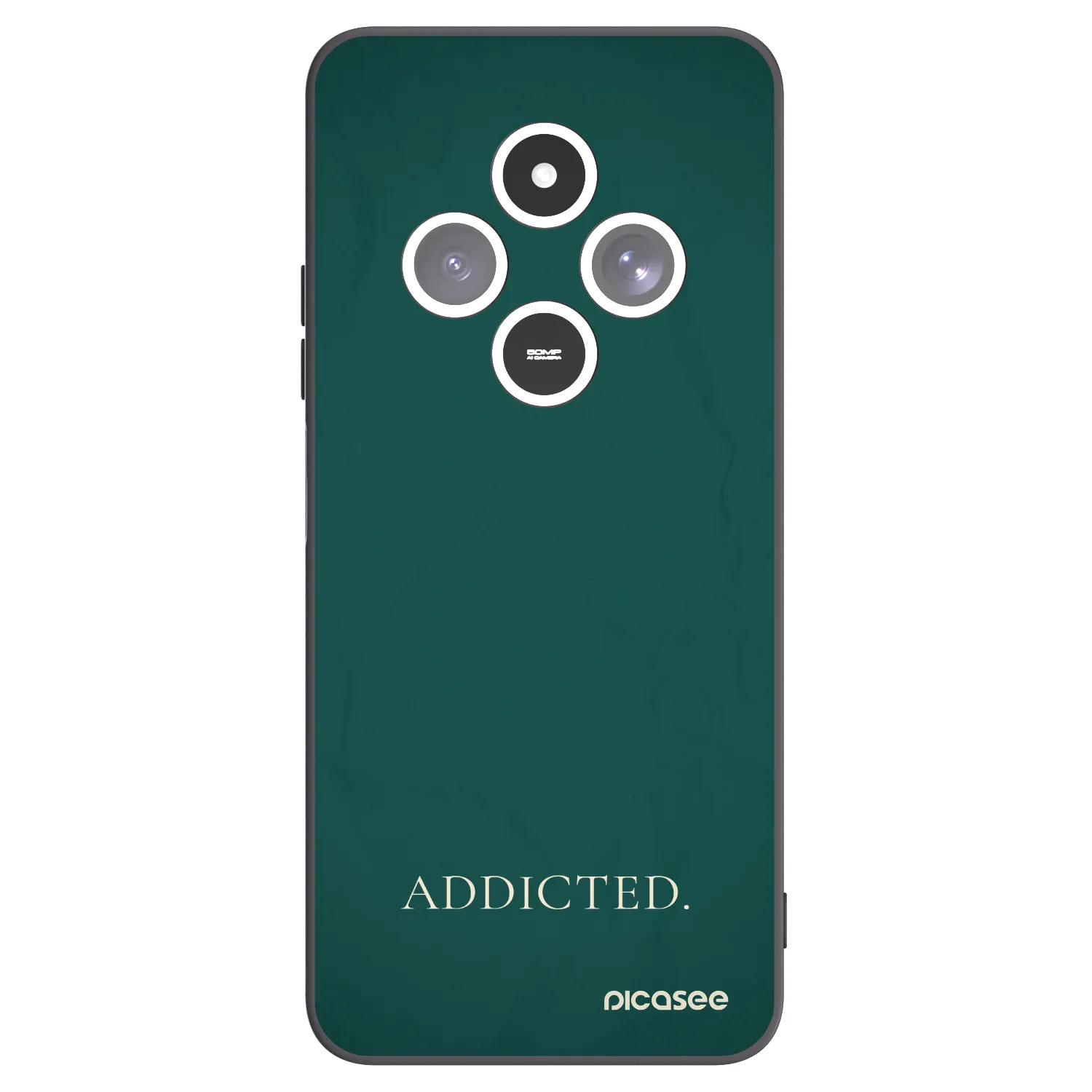 Picasee silikonový černý obal pro Xiaomi Redmi 14C - Addicted