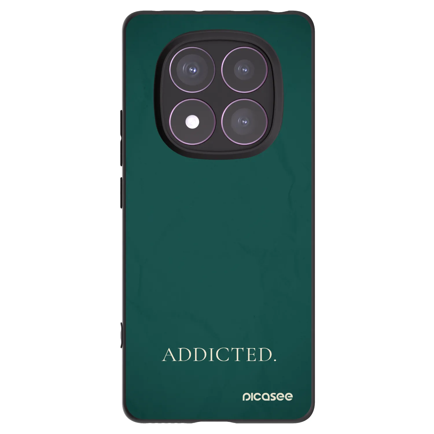 Picasee silikonový černý obal pro Xiaomi Redmi Note 14 Pro 4G - Addicted