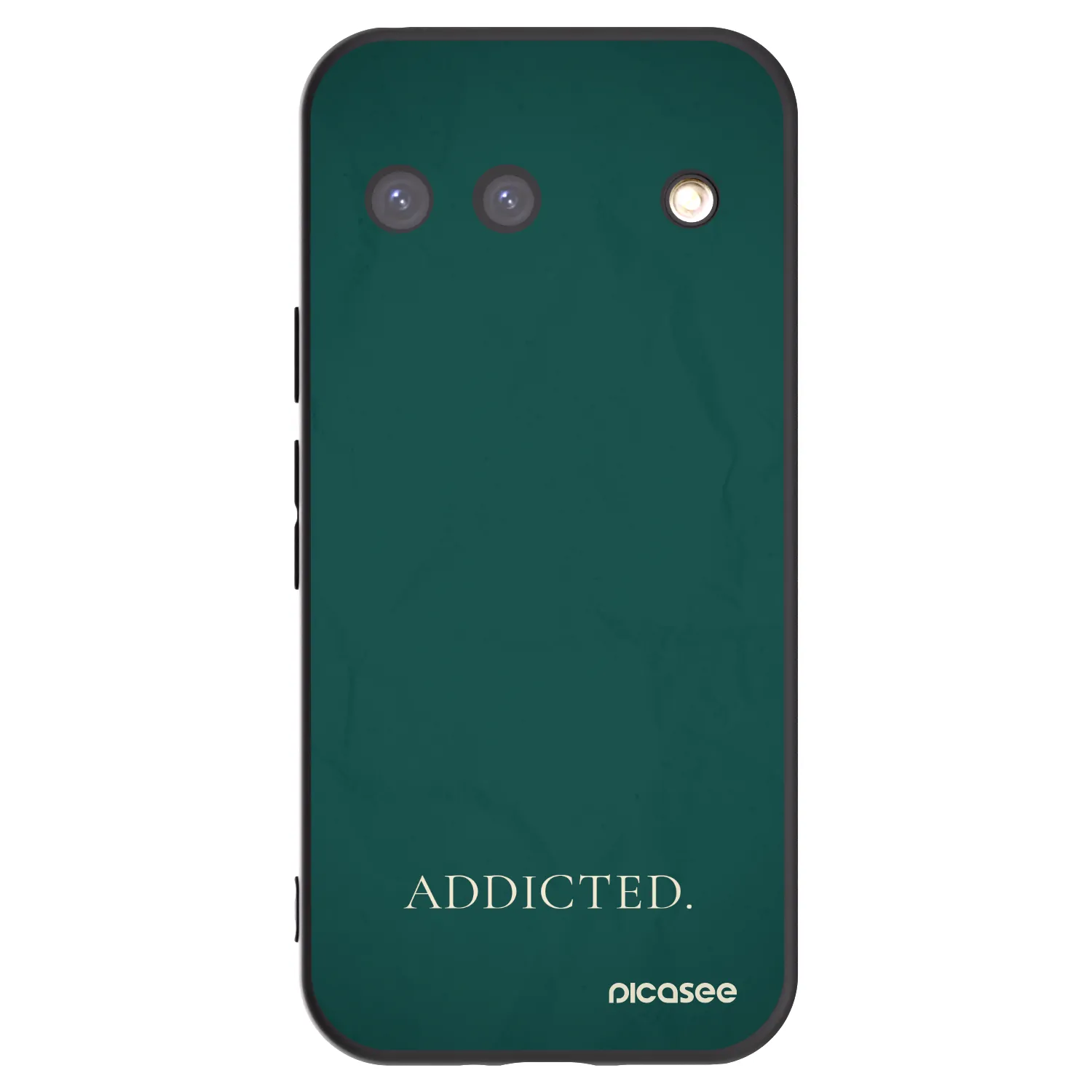 Picasee silikonový černý obal pro Google Pixel 9 - Addicted