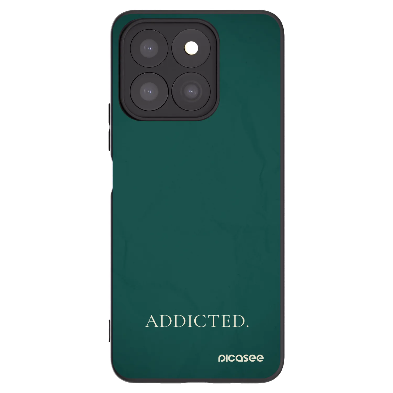 Picasee silikonový černý obal pro Honor X8c - Addicted