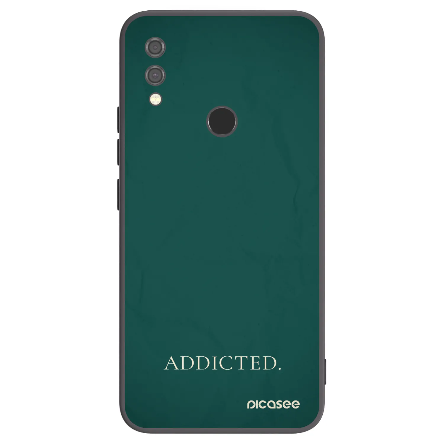 Picasee silikonový černý obal pro Xiaomi Redmi Note 7 - Addicted