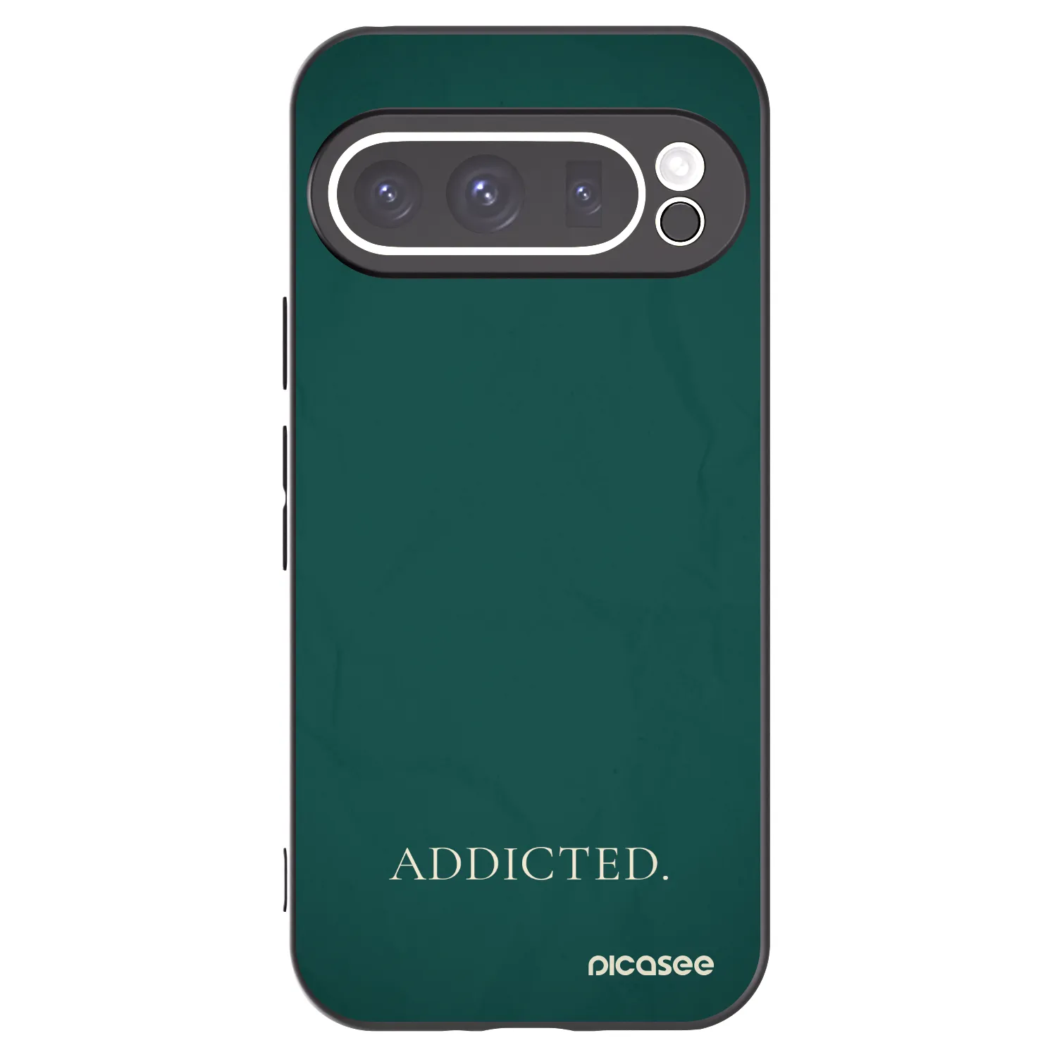 Picasee silikonový černý obal pro Google Pixel 9 Pro - Addicted