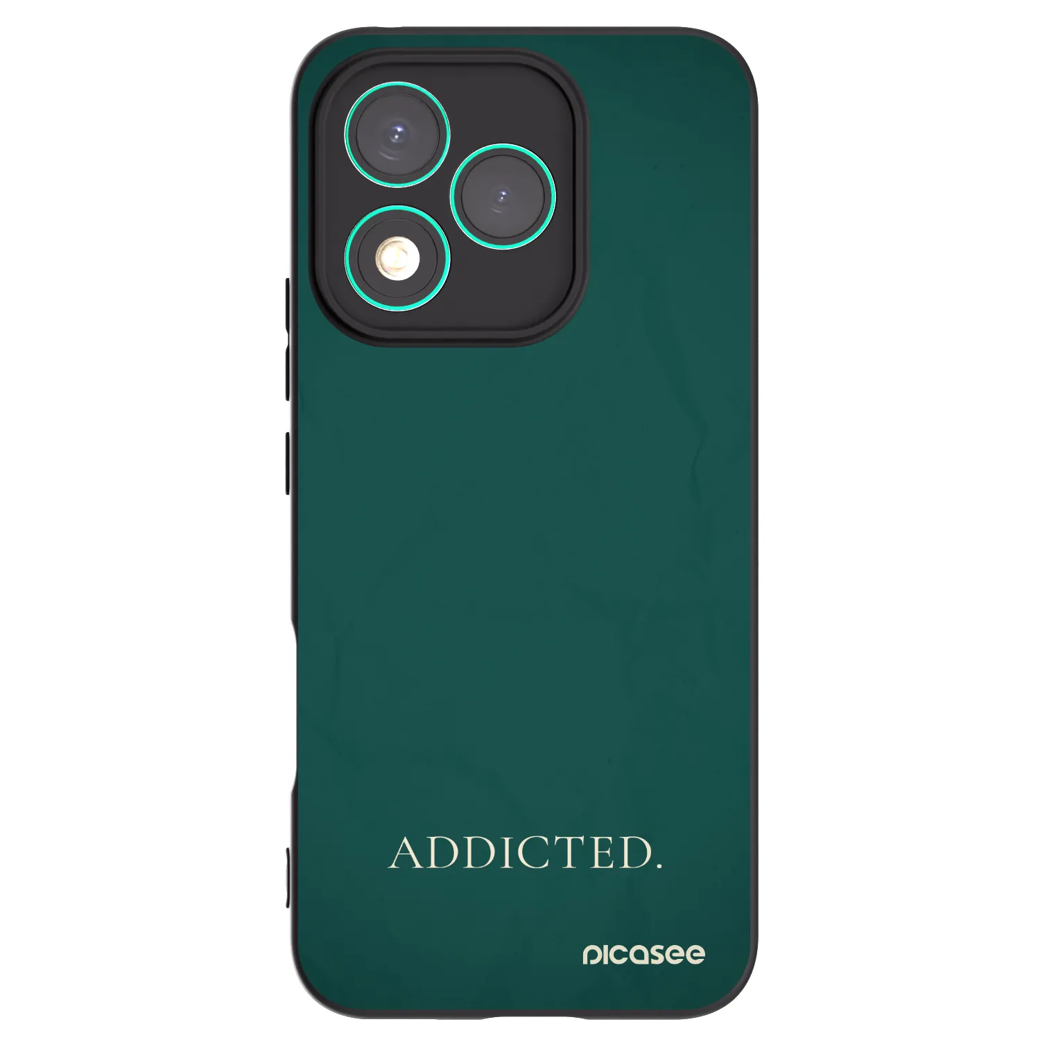 Picasee silikonový černý obal pro Honor 400 Lite 5G - Addicted