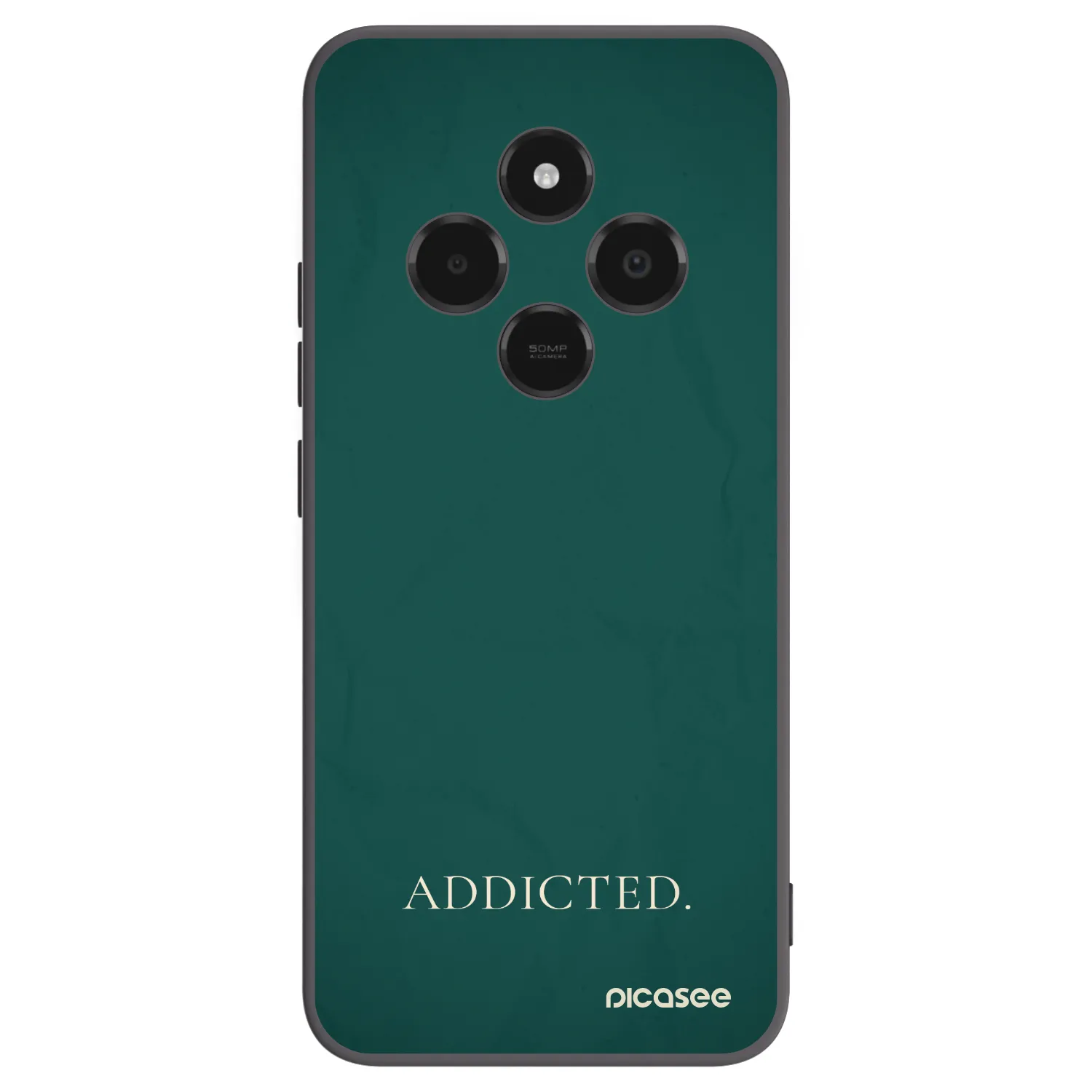 Picasee silikonový černý obal pro Xiaomi Poco C75 - Addicted