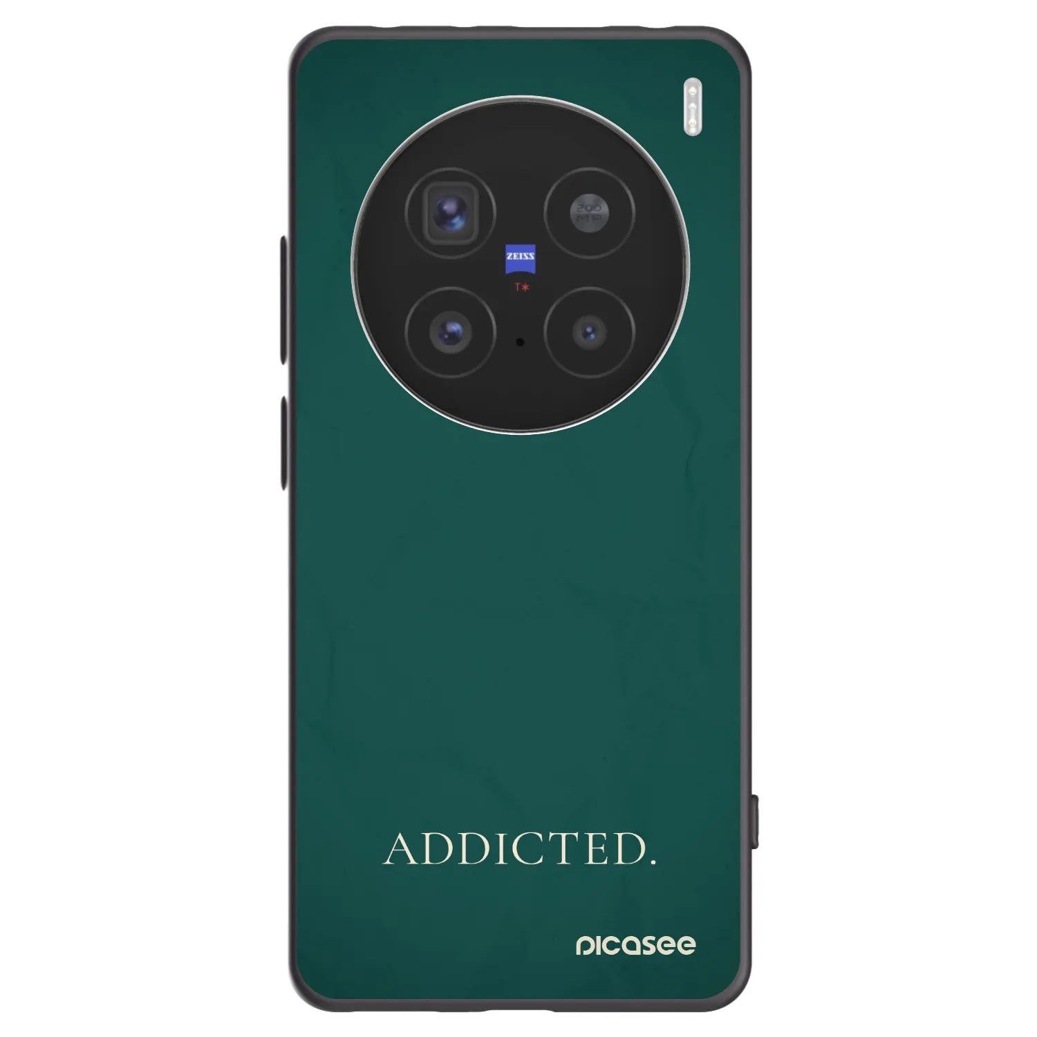 Picasee silikonový černý obal pro Vivo X200 Pro - Addicted