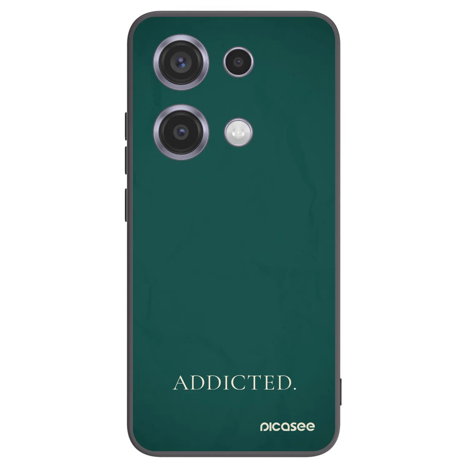 Picasee silikonový černý obal pro Xiaomi Redmi Note 14S - Addicted