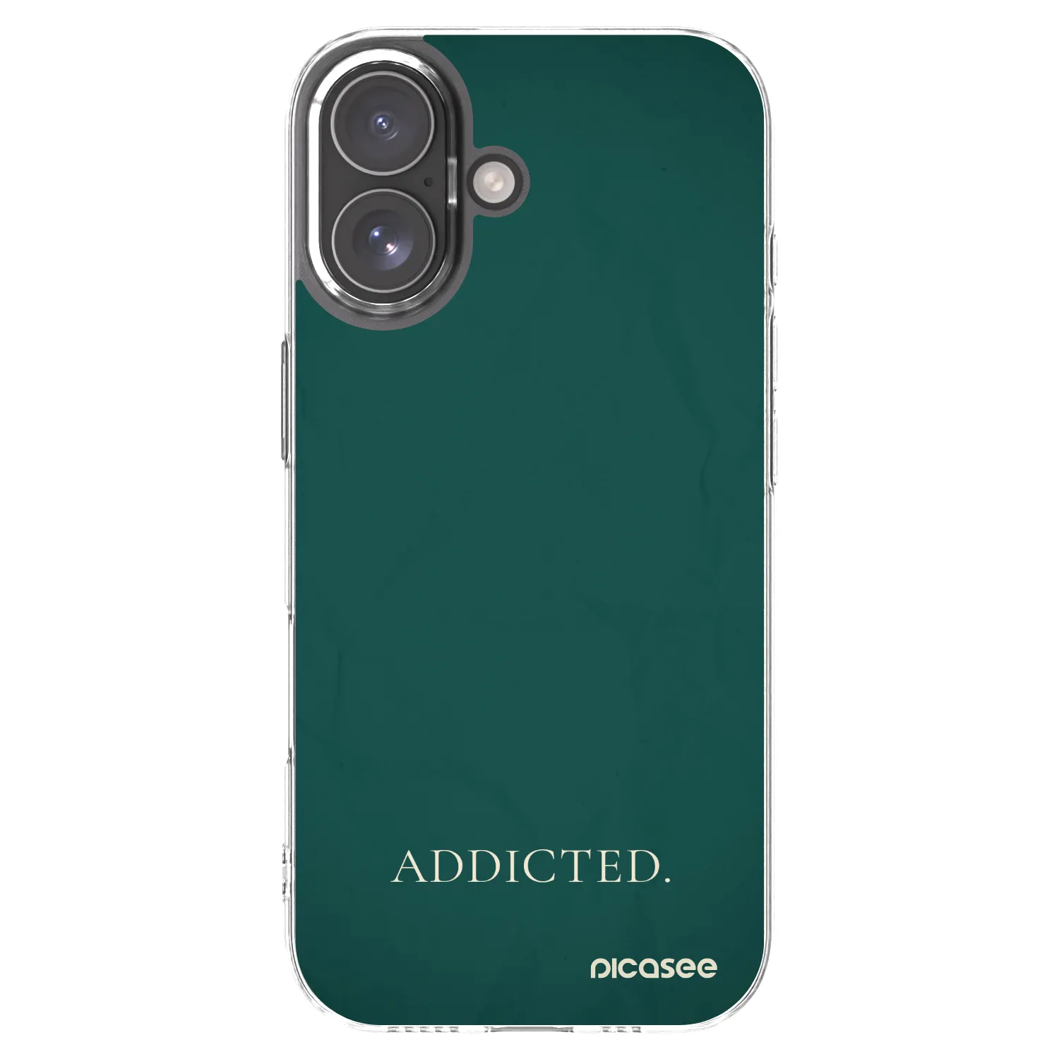 Picasee silikonový průhledný obal pro Apple iPhone 17 - Addicted
