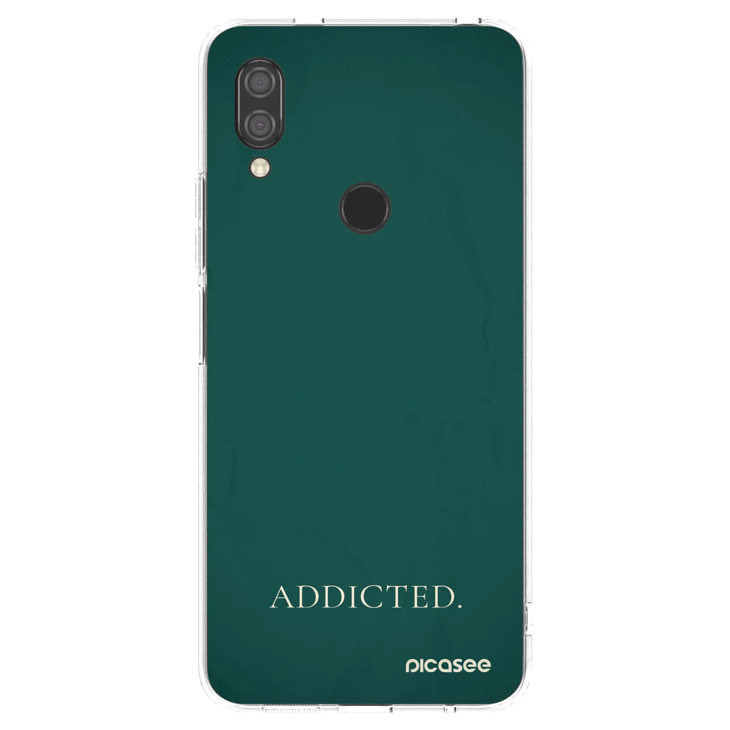 Picasee silikonový průhledný obal pro Xiaomi Redmi 7 - Addicted