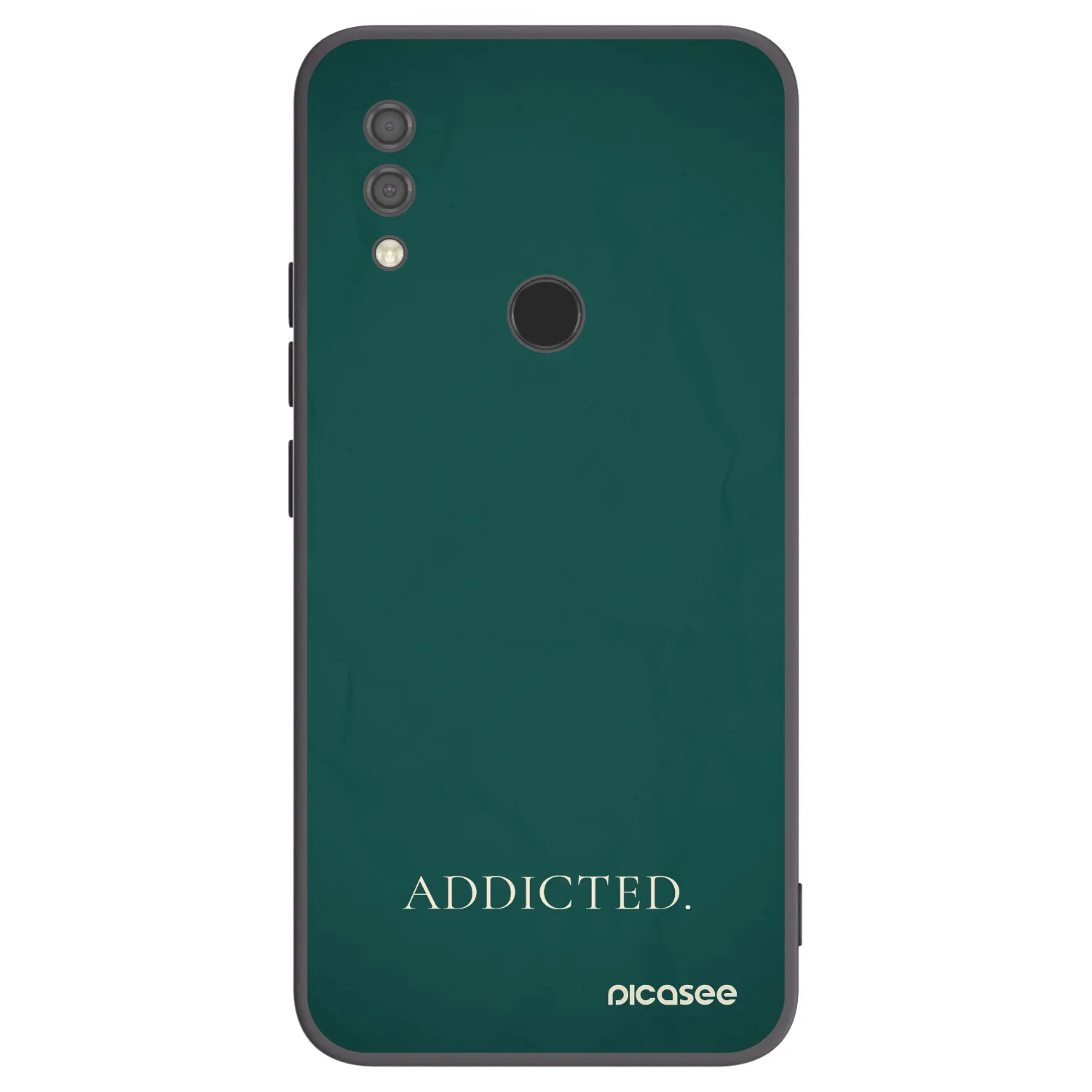 Picasee silikonový černý obal pro Xiaomi Redmi 7 - Addicted