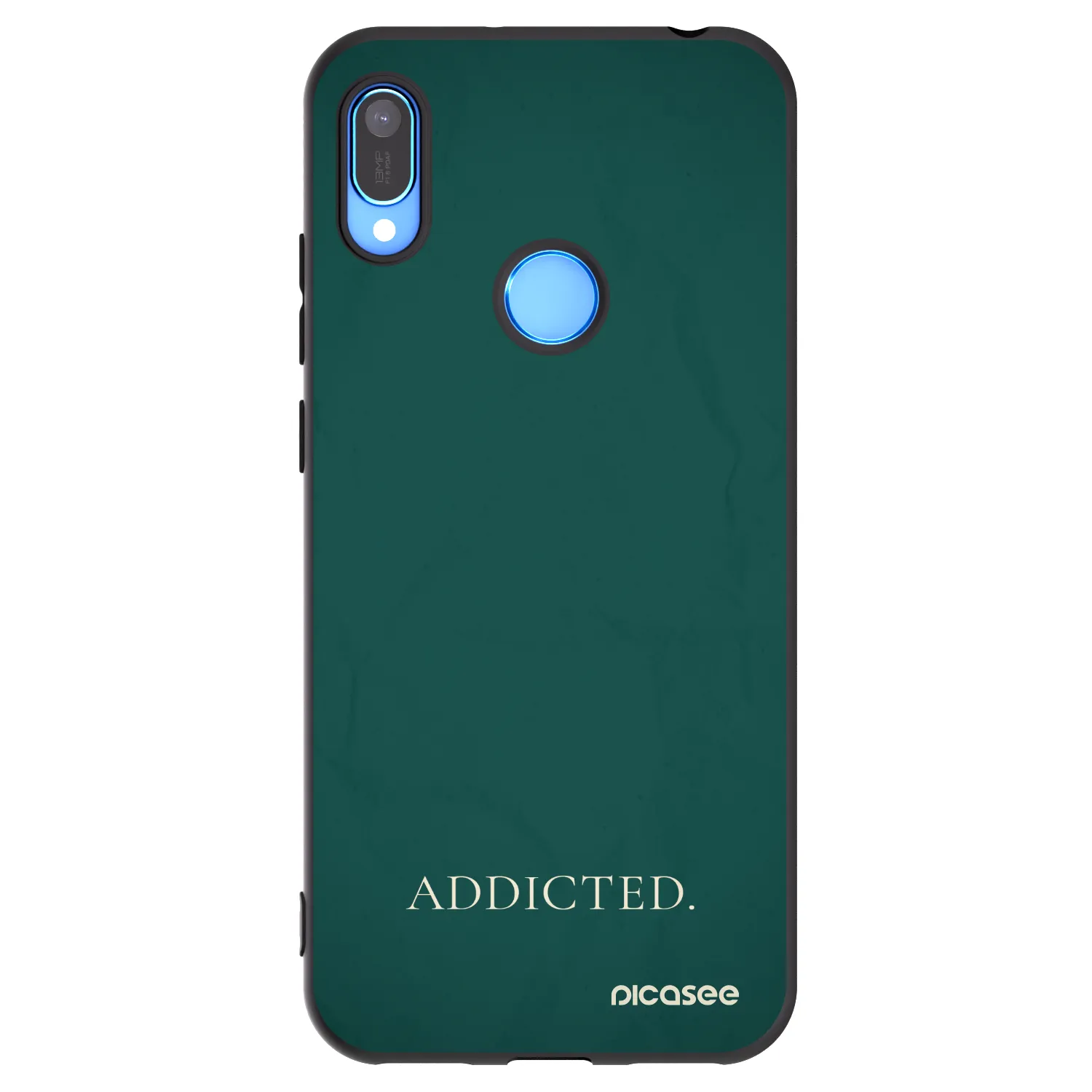 Picasee silikonový černý obal pro Huawei Y6 2019 - Addicted