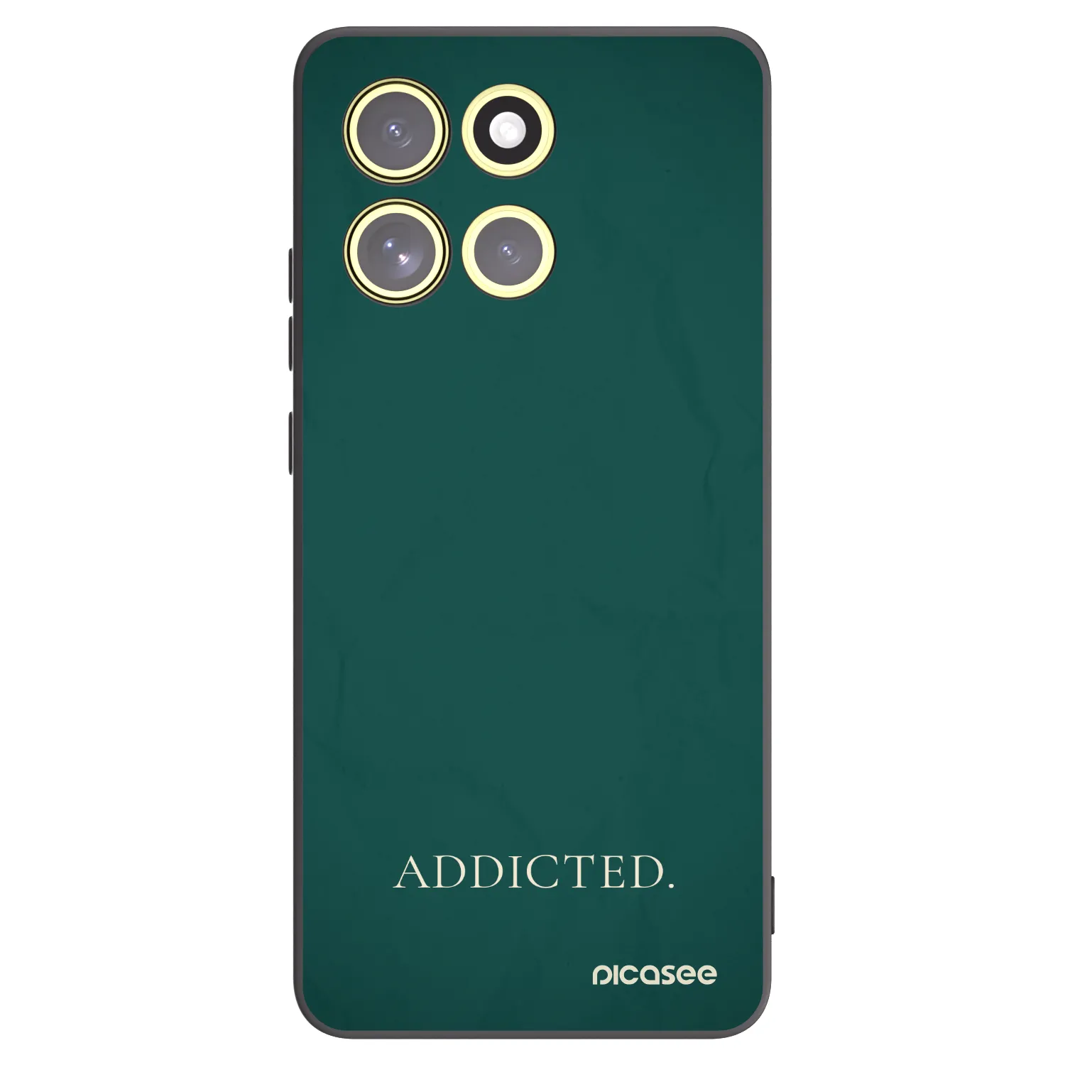 Picasee silikonový černý obal pro Motorola Moto G86 5G - Addicted