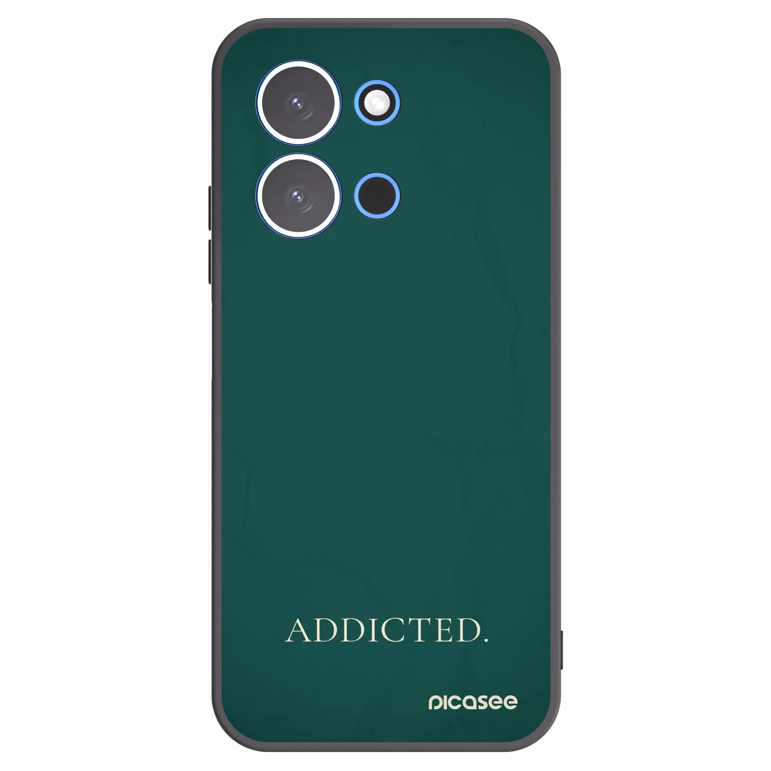 Picasee silikonový černý obal pro Xiaomi Redmi 15C 4G - Addicted