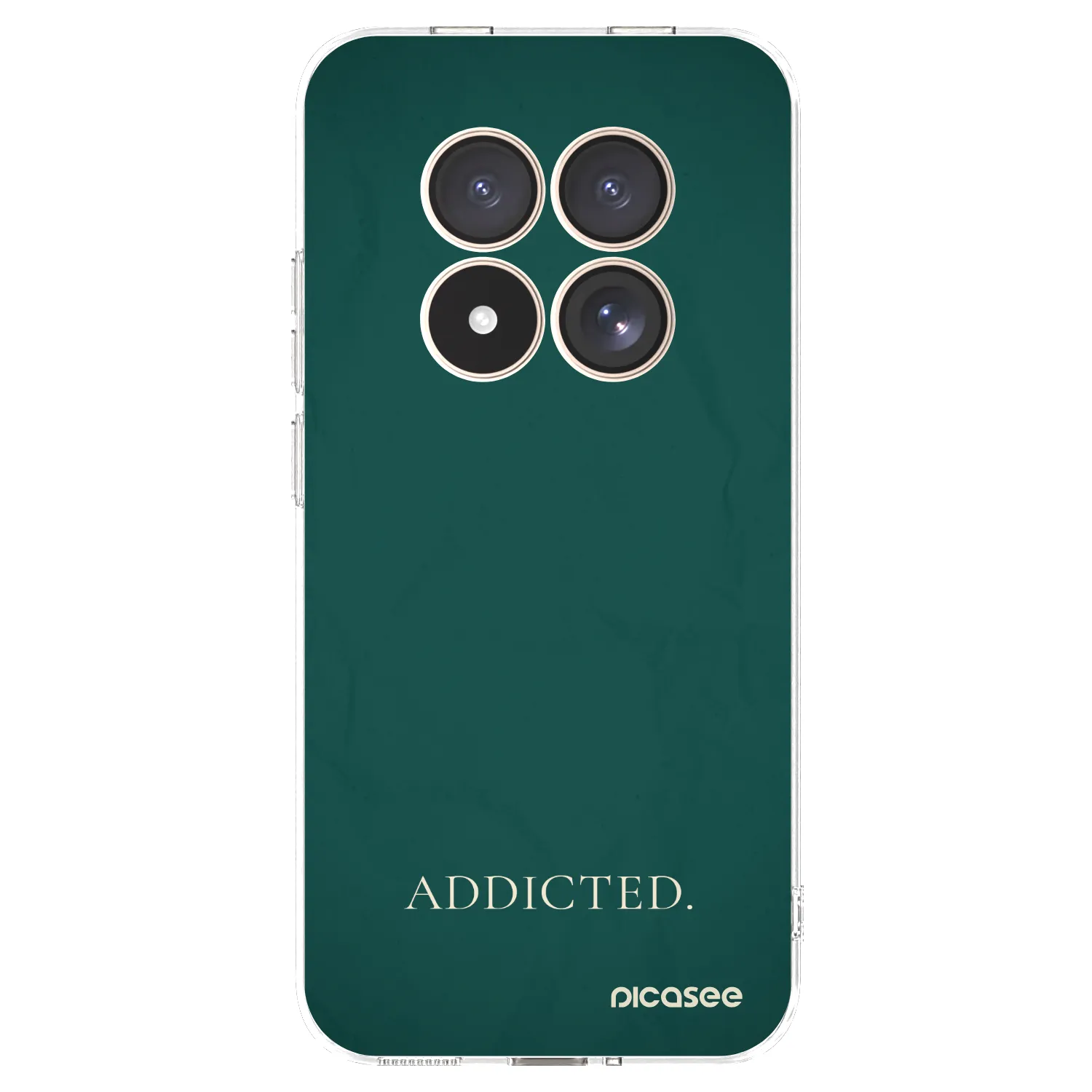 Picasee silikonový průhledný obal pro Xiaomi Redmi Note 15 Pro 4G - Addicted
