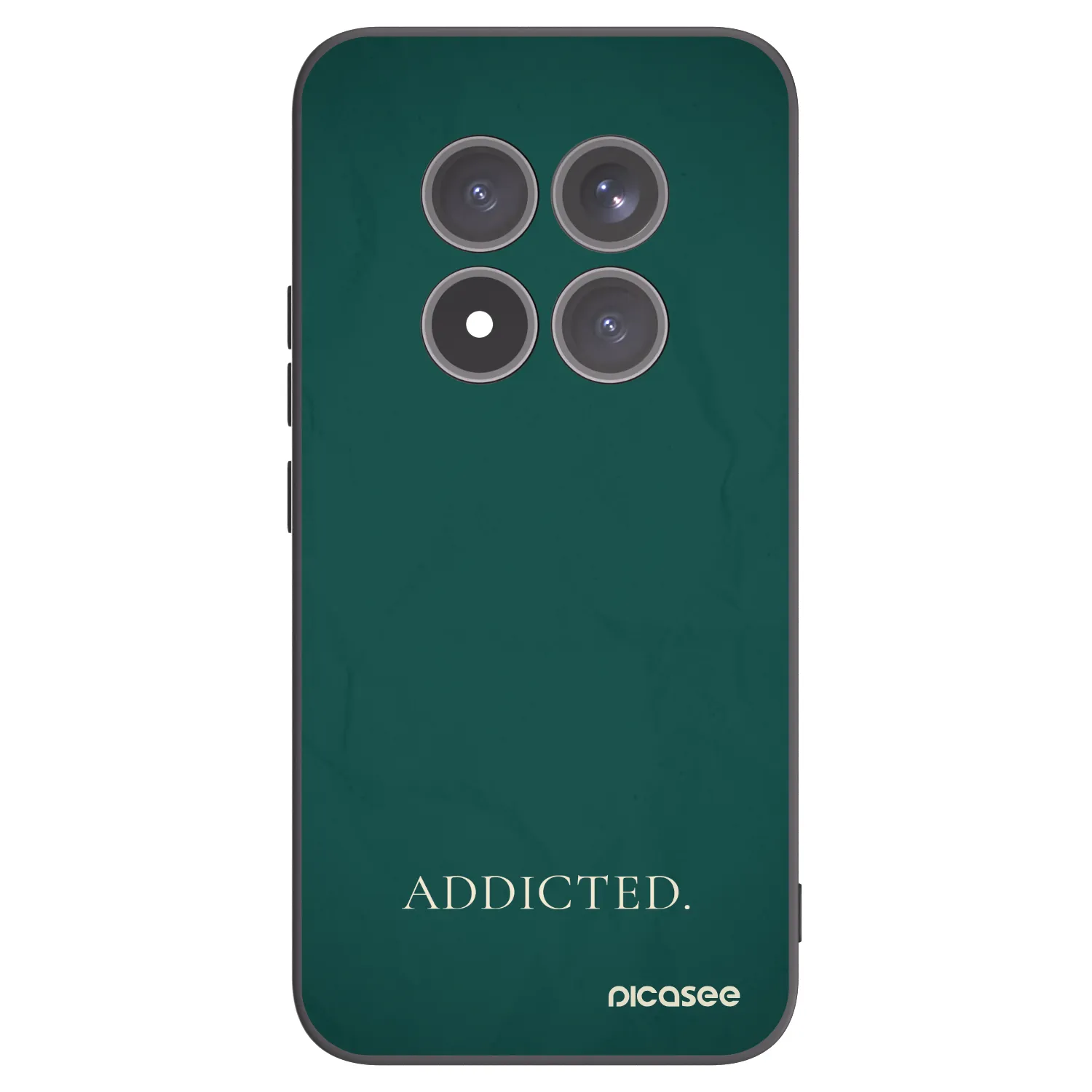 Picasee silikonový černý obal pro Xiaomi Redmi Note 15 Pro+ - Addicted