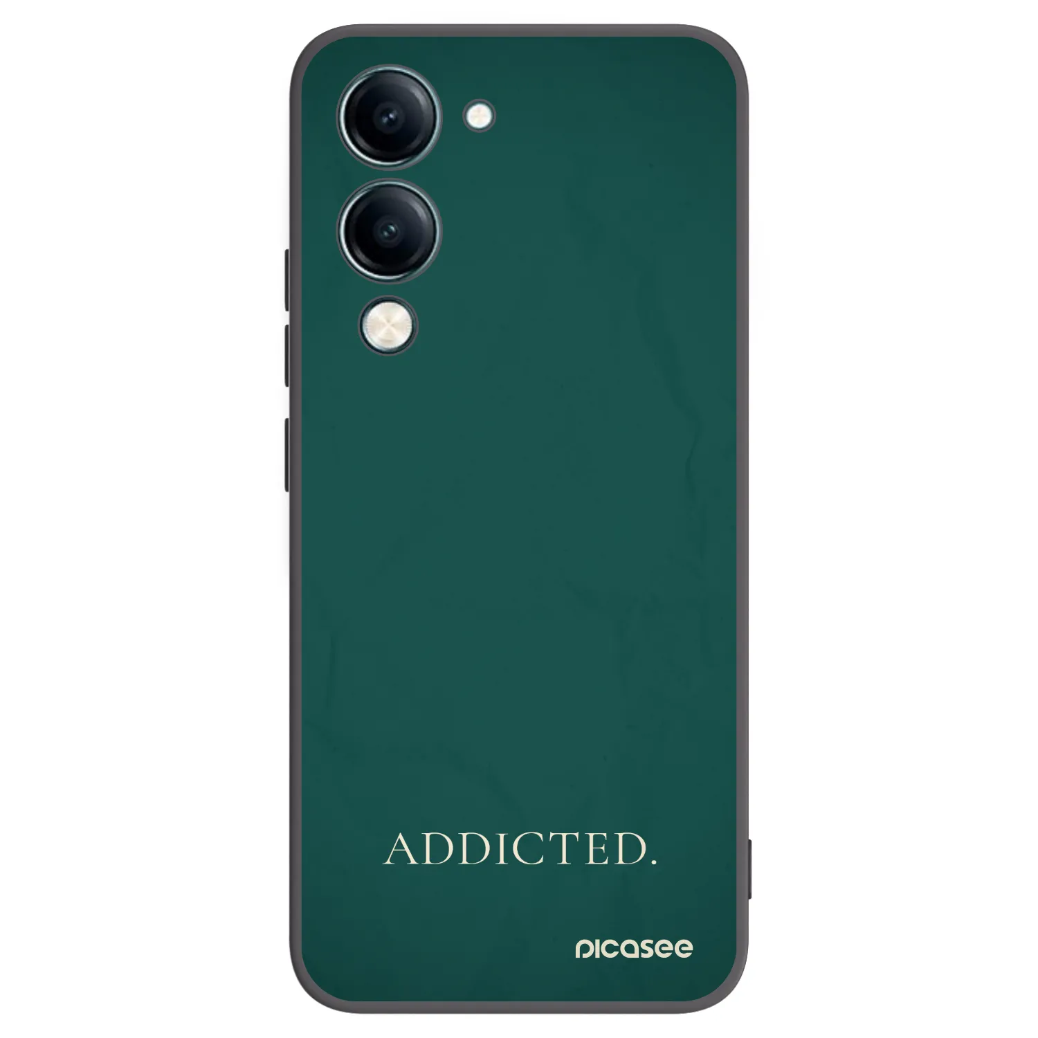 Picasee silikonový černý obal pro Vivo Y29s 5G - Addicted