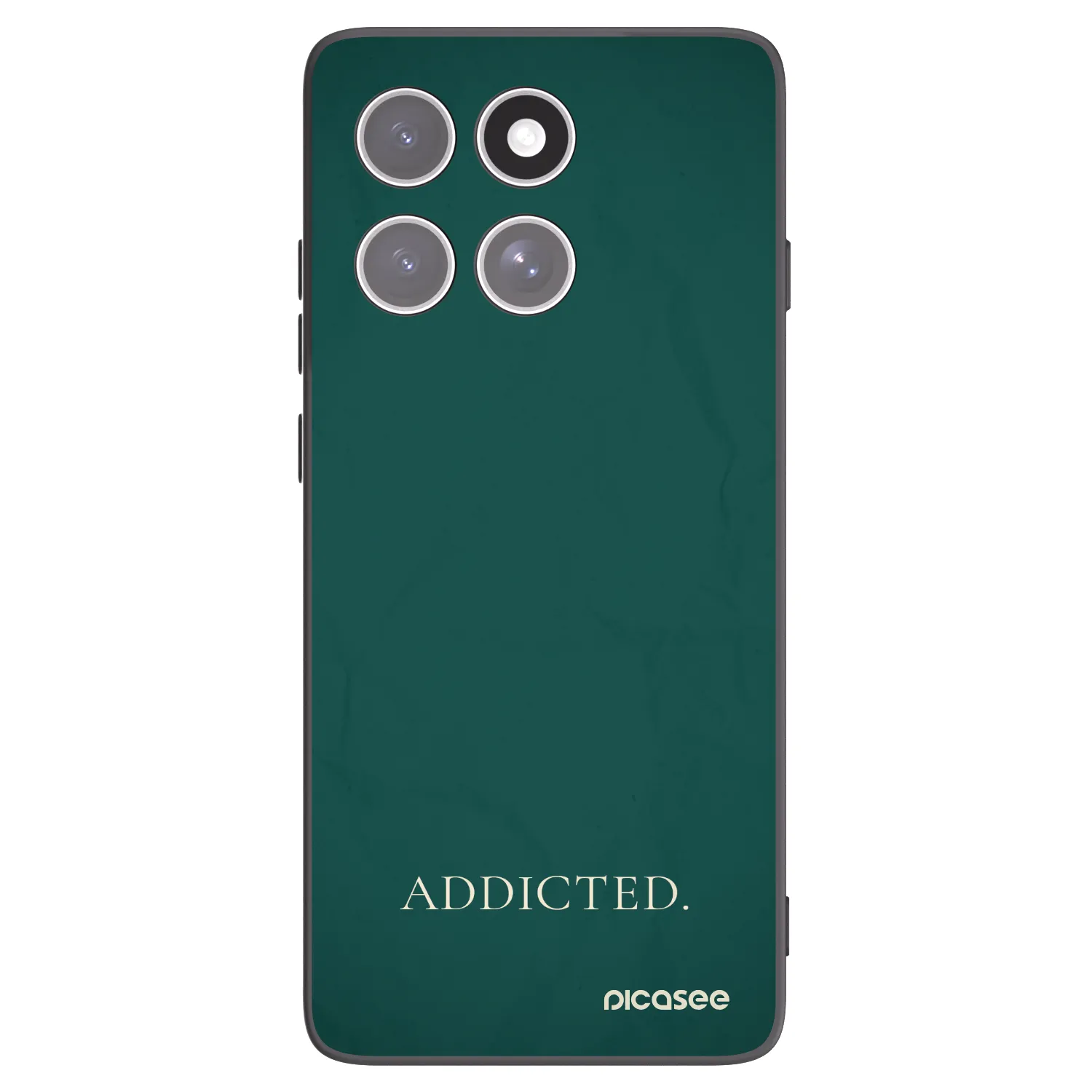 Picasee silikonový černý obal pro Motorola Edge 60 Fusion - Addicted