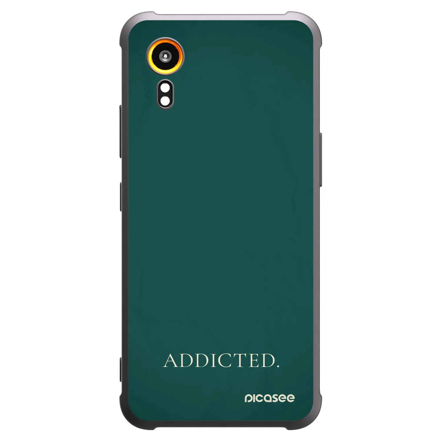 Picasee silikonový černý obal pro Samsung Galaxy Xcover 7 - Addicted