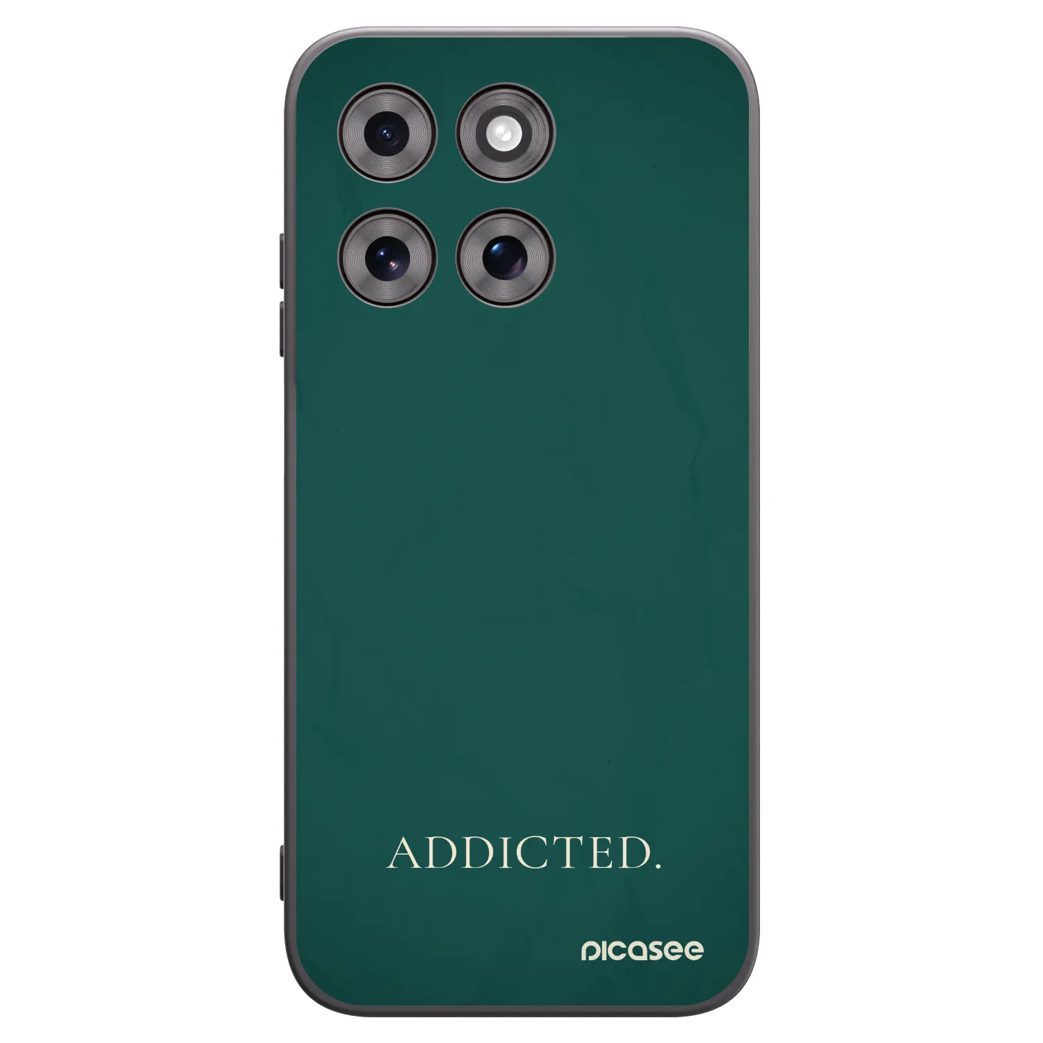 Picasee silikonový černý obal pro Motorola Moto G77 - Addicted