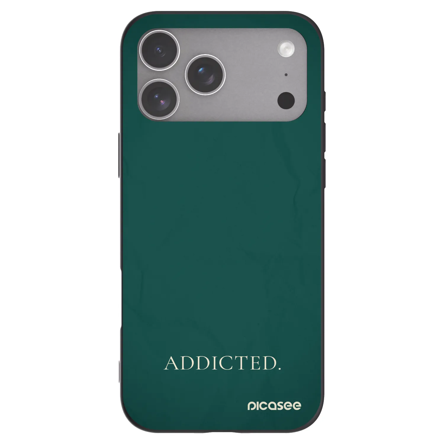 Picasee silikonový černý obal pro Apple iPhone 18 Pro Max - Addicted