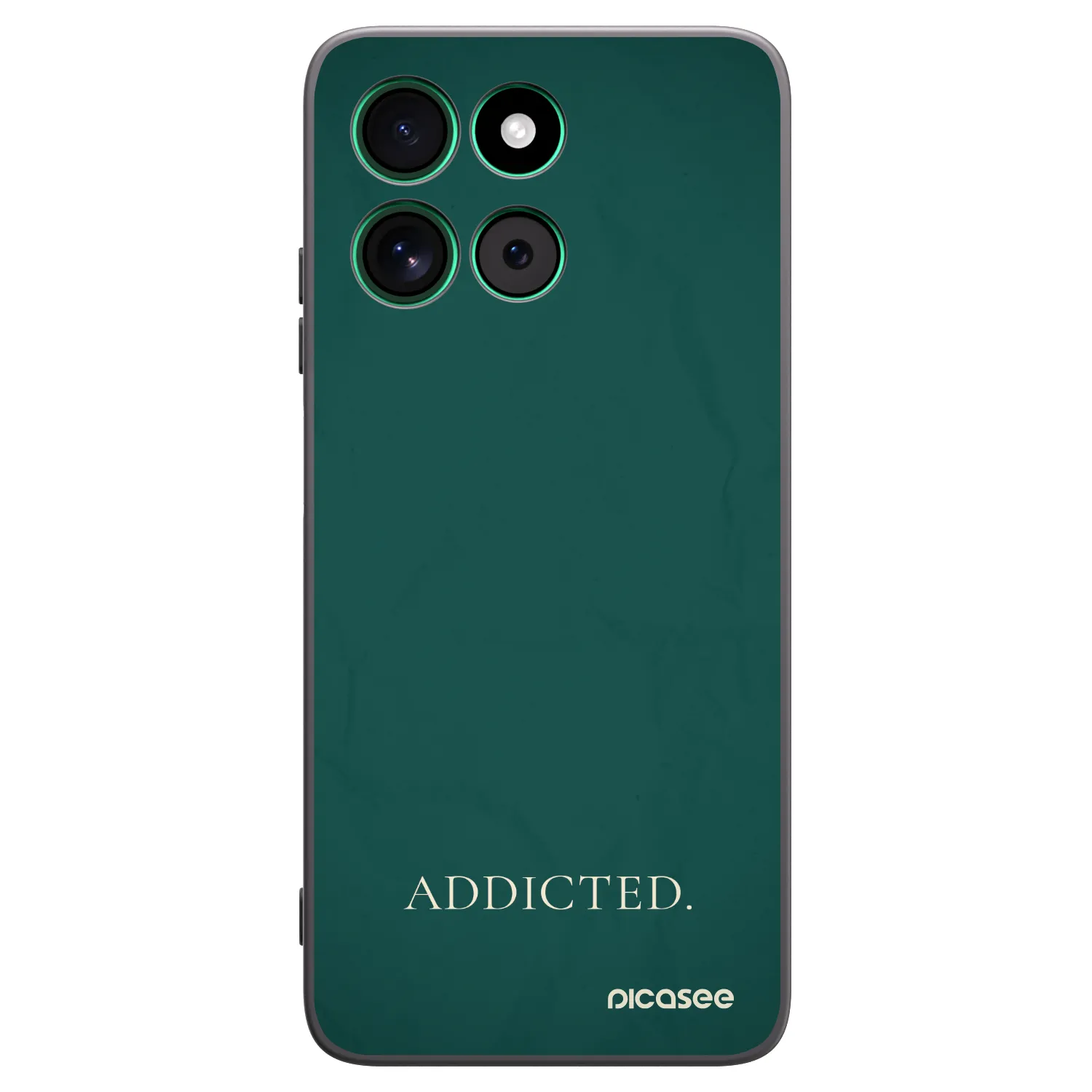Picasee silikonový černý obal pro Motorola Moto G57 Power - Addicted