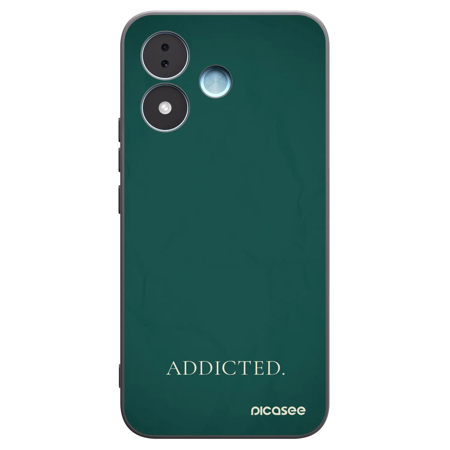 Picasee silikonový černý obal pro Xiaomi Redmi Note 17 5G - Addicted