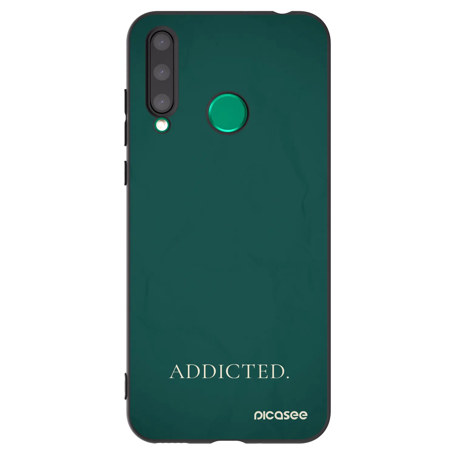 Picasee silikonový černý obal pro Honor 20 Lite - Addicted
