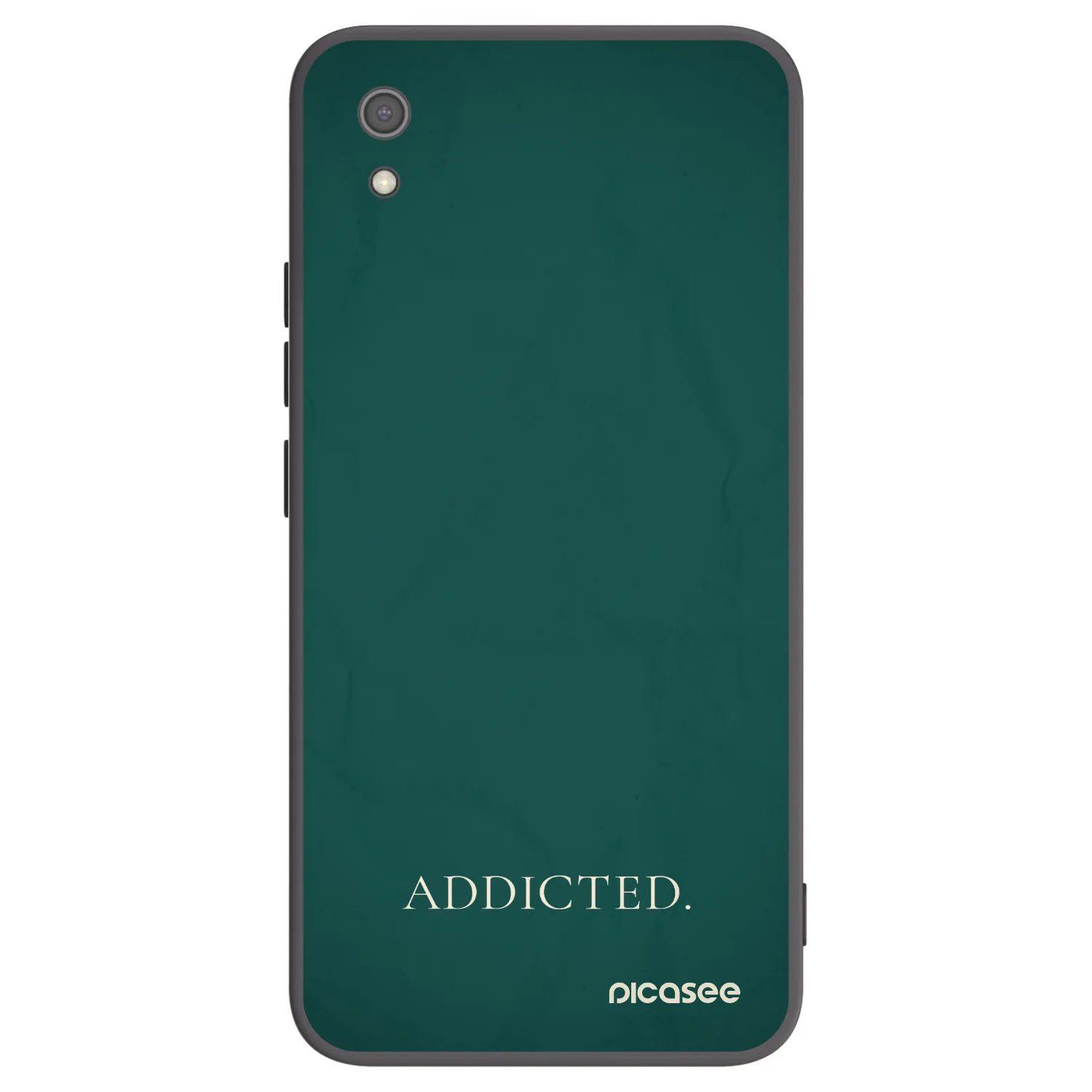 Picasee silikonový černý obal pro Xiaomi Redmi 7A - Addicted