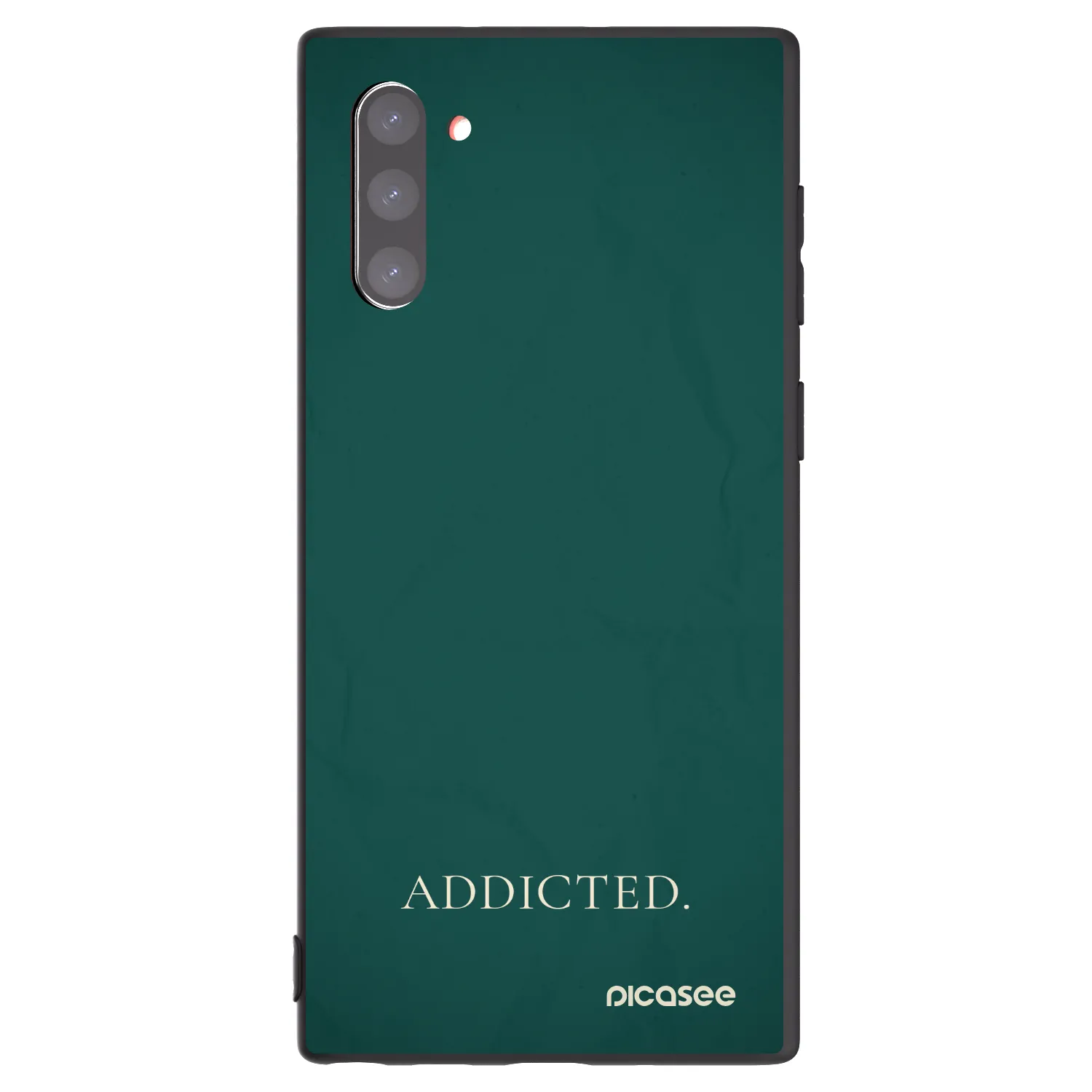 Picasee silikonový černý obal pro Samsung Galaxy Note 10 N970F - Addicted