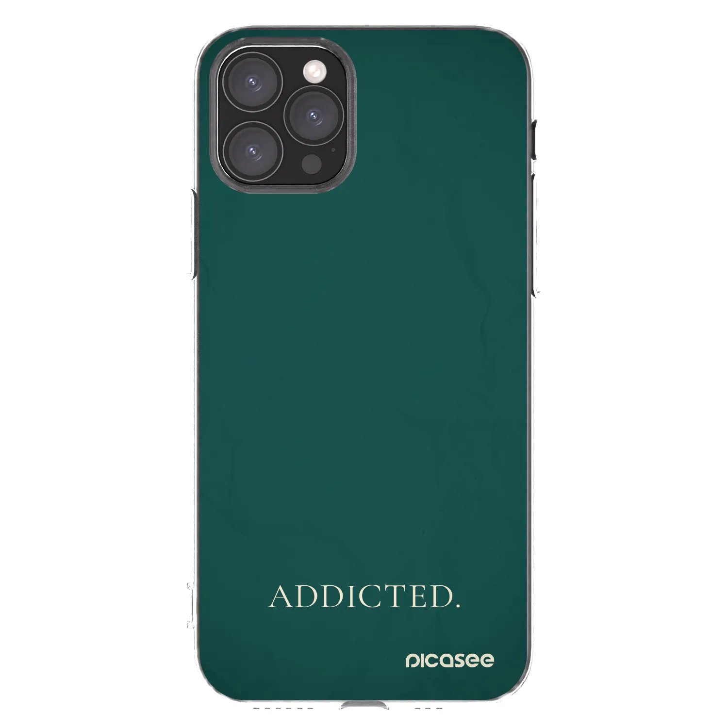 Picasee silikonový průhledný obal pro Apple iPhone 11 Pro - Addicted