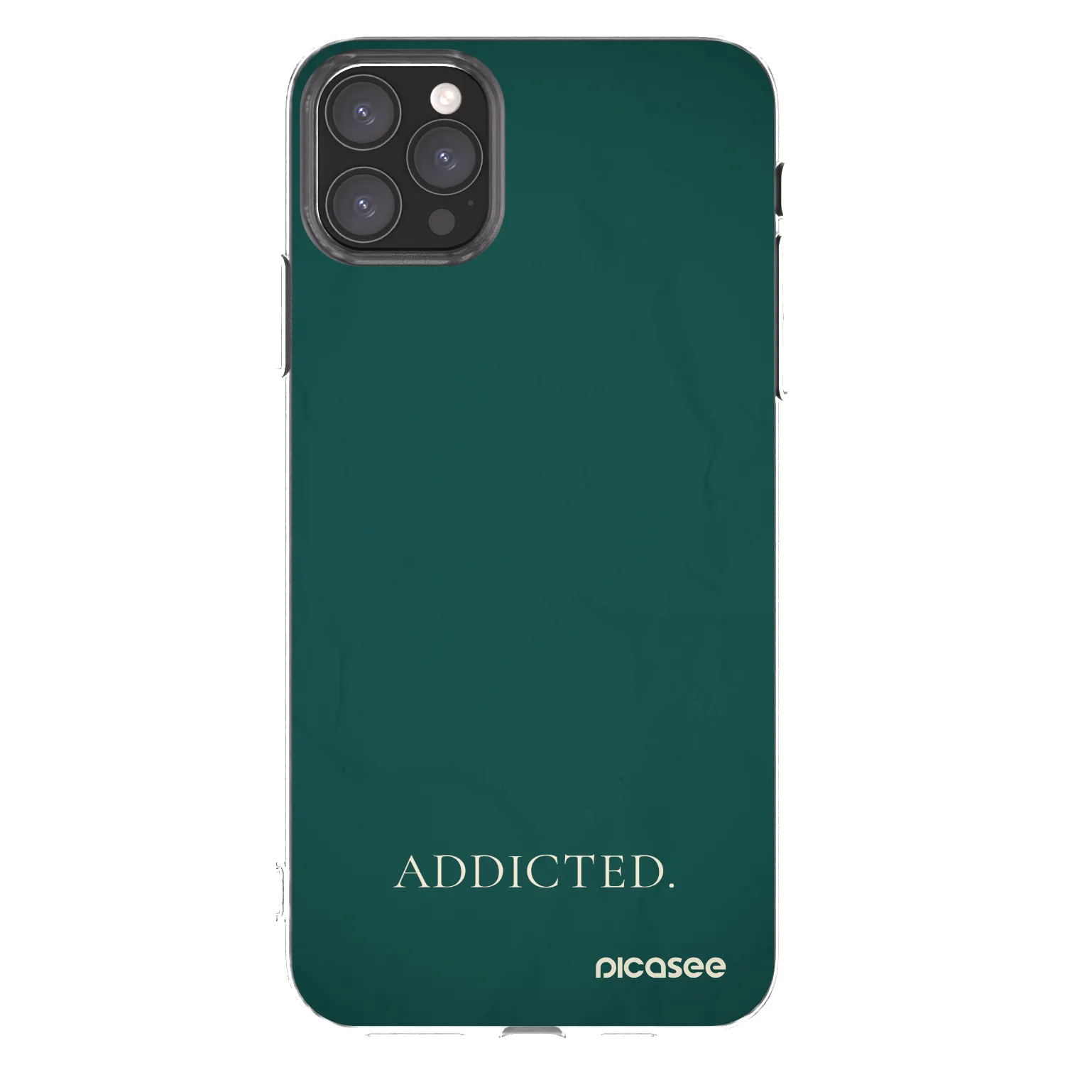 Picasee silikonový průhledný obal pro Apple iPhone 11 Pro Max - Addicted