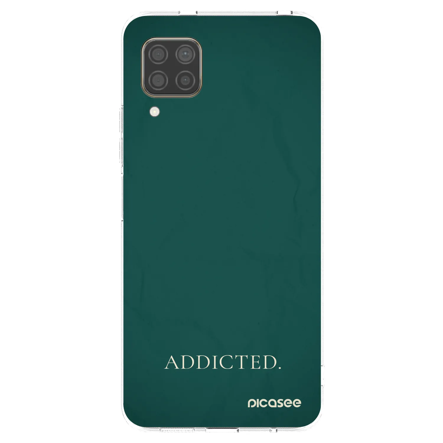 Picasee silikonový průhledný obal pro Huawei P40 Lite - Addicted