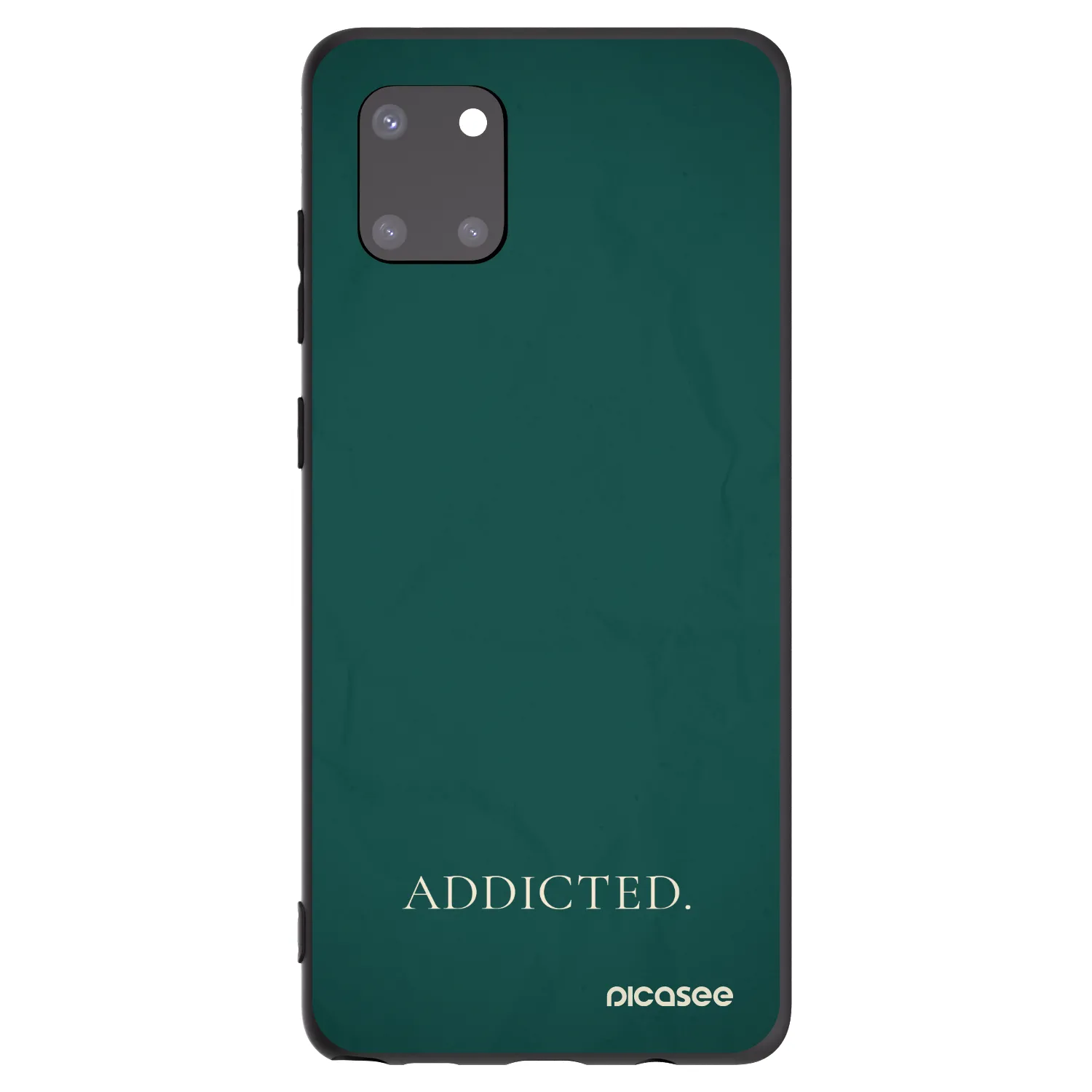 Picasee silikonový černý obal pro Samsung Galaxy Note 10 Lite N770F - Addicted