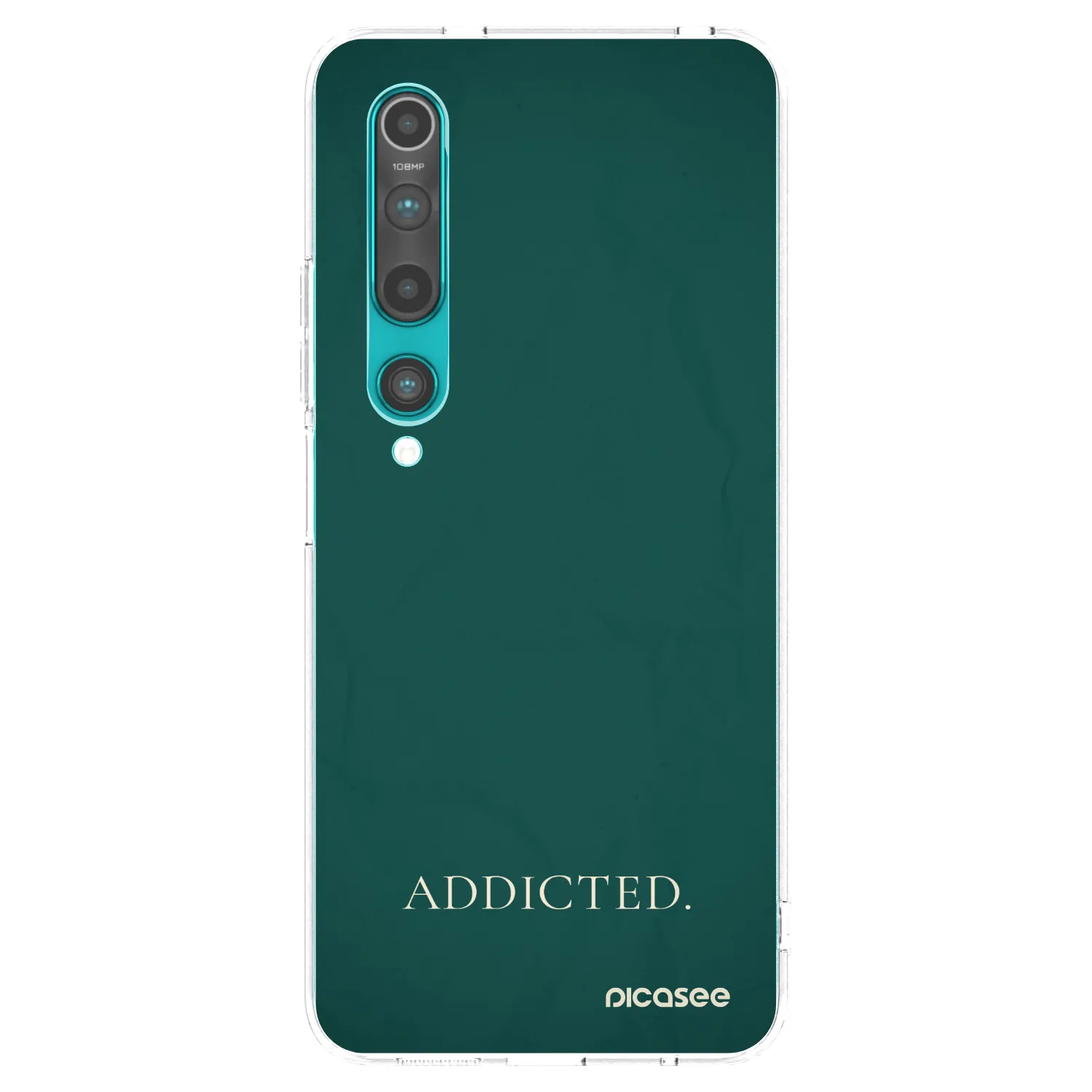Picasee silikonový průhledný obal pro Xiaomi Mi 10 - Addicted