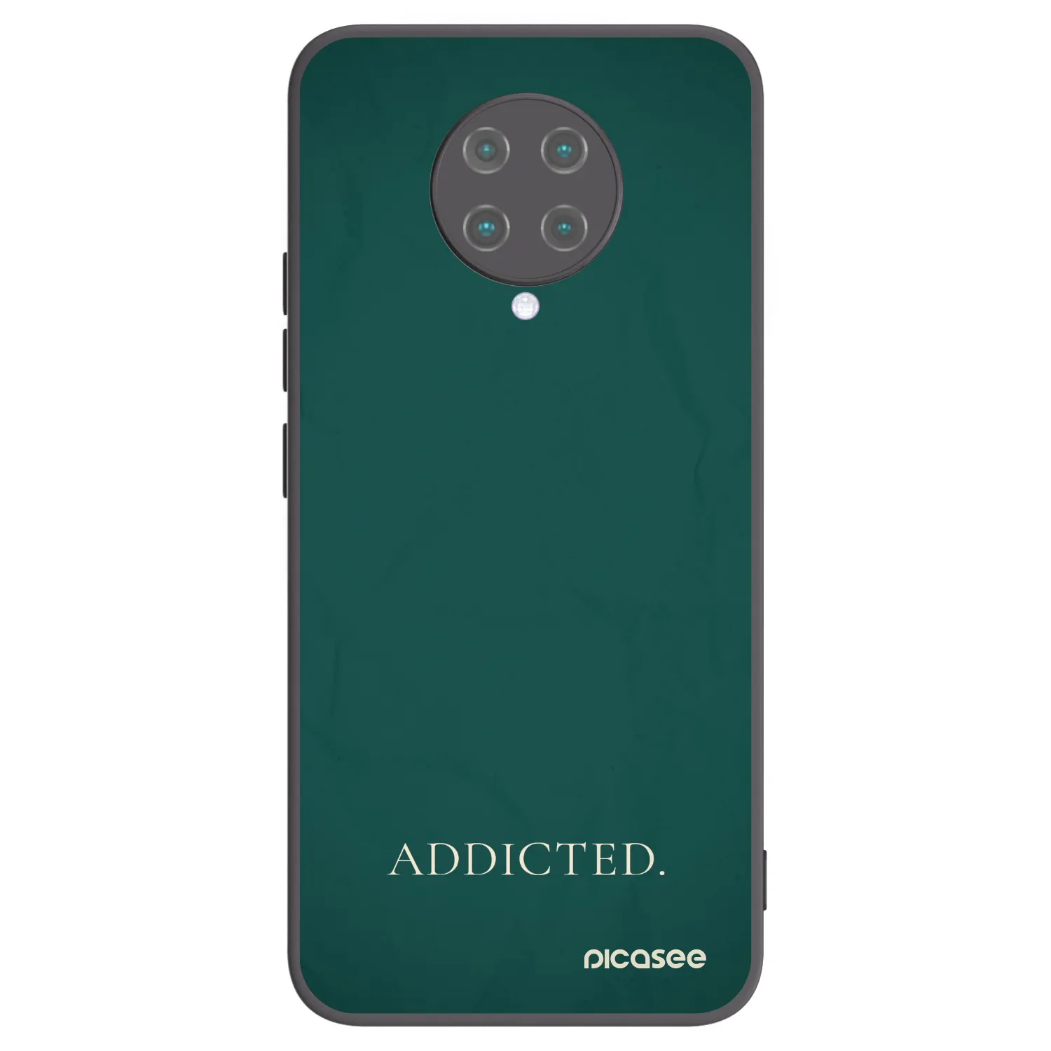 Picasee silikonový černý obal pro Xiaomi Poco F2 Pro - Addicted