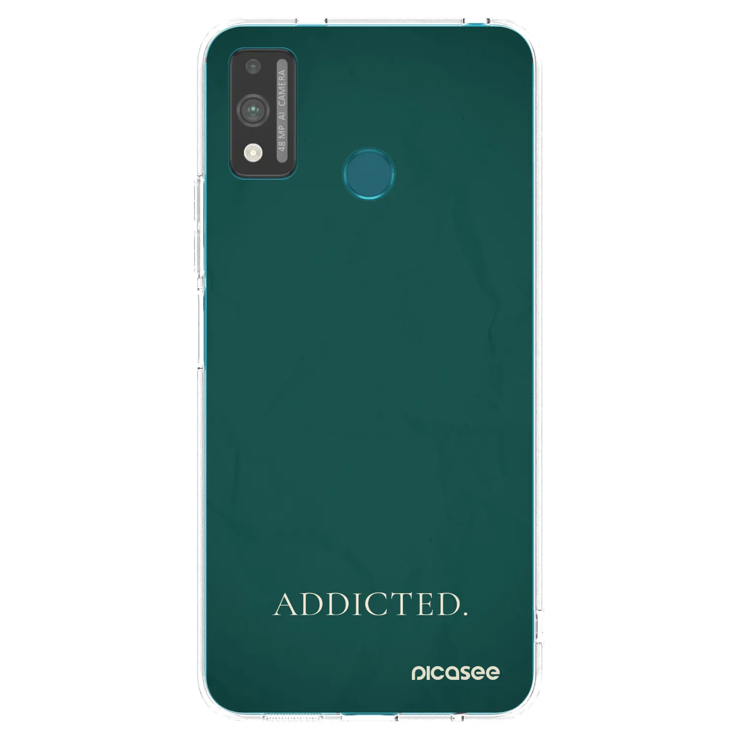 Picasee silikonový průhledný obal pro Honor 9X Lite - Addicted